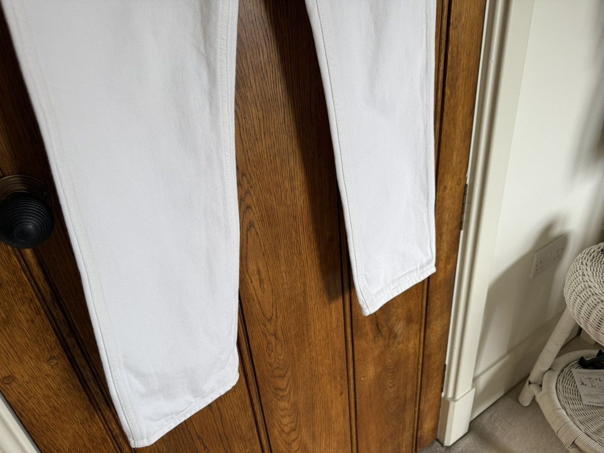 Celine Celine white jeans mid wasit slim leg 30 Hedi Slimane grail Size US 30 / EU 46 - 14 Thumbnail