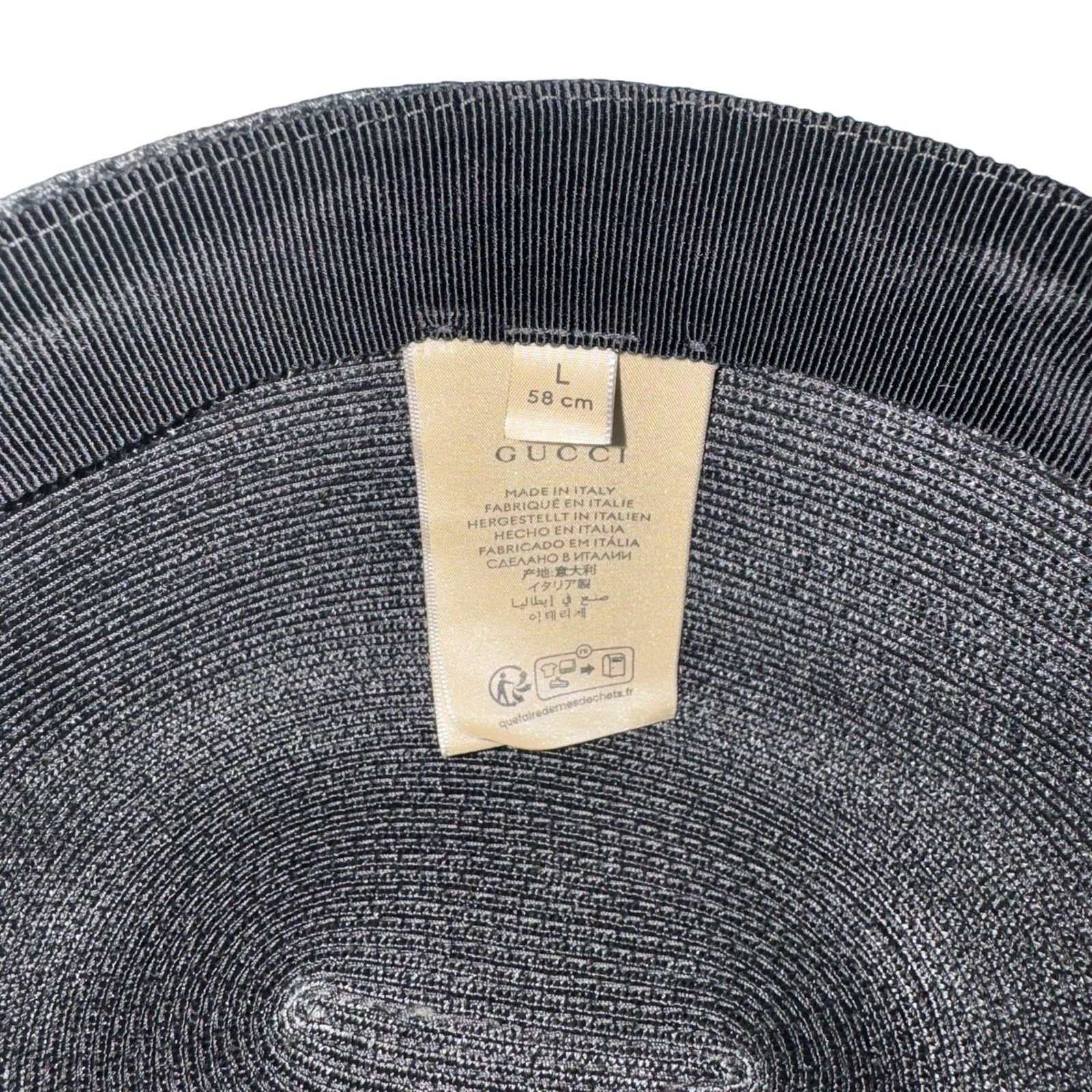 Gucci Gucci Raffia Pillbox Hat Size ONE SIZE - 8 Thumbnail
