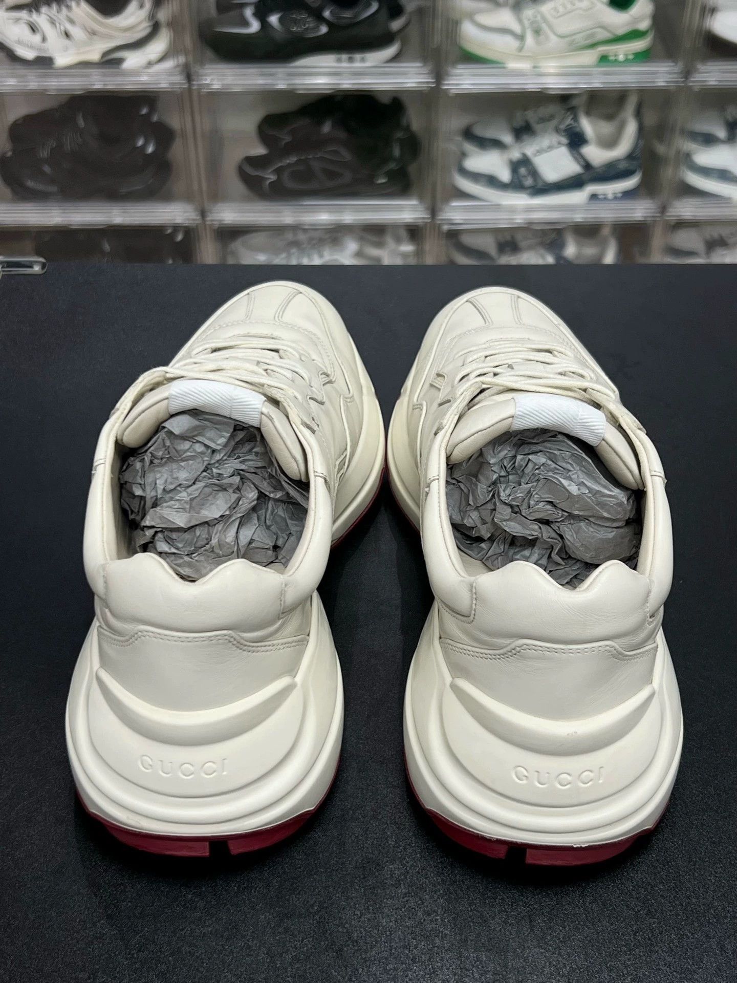 Gucci gucci rhyton sneakers with doraemon design Size US 9 / EU 42 - 7 Thumbnail