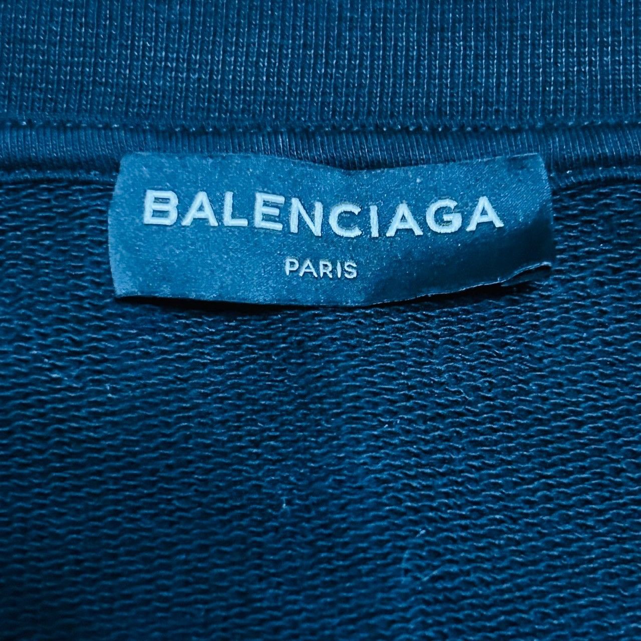 Balenciaga Balenciaga 17AW HOMME Stripe Crewneck Sweat Size US XL / EU 56 / 4 - 4 Thumbnail