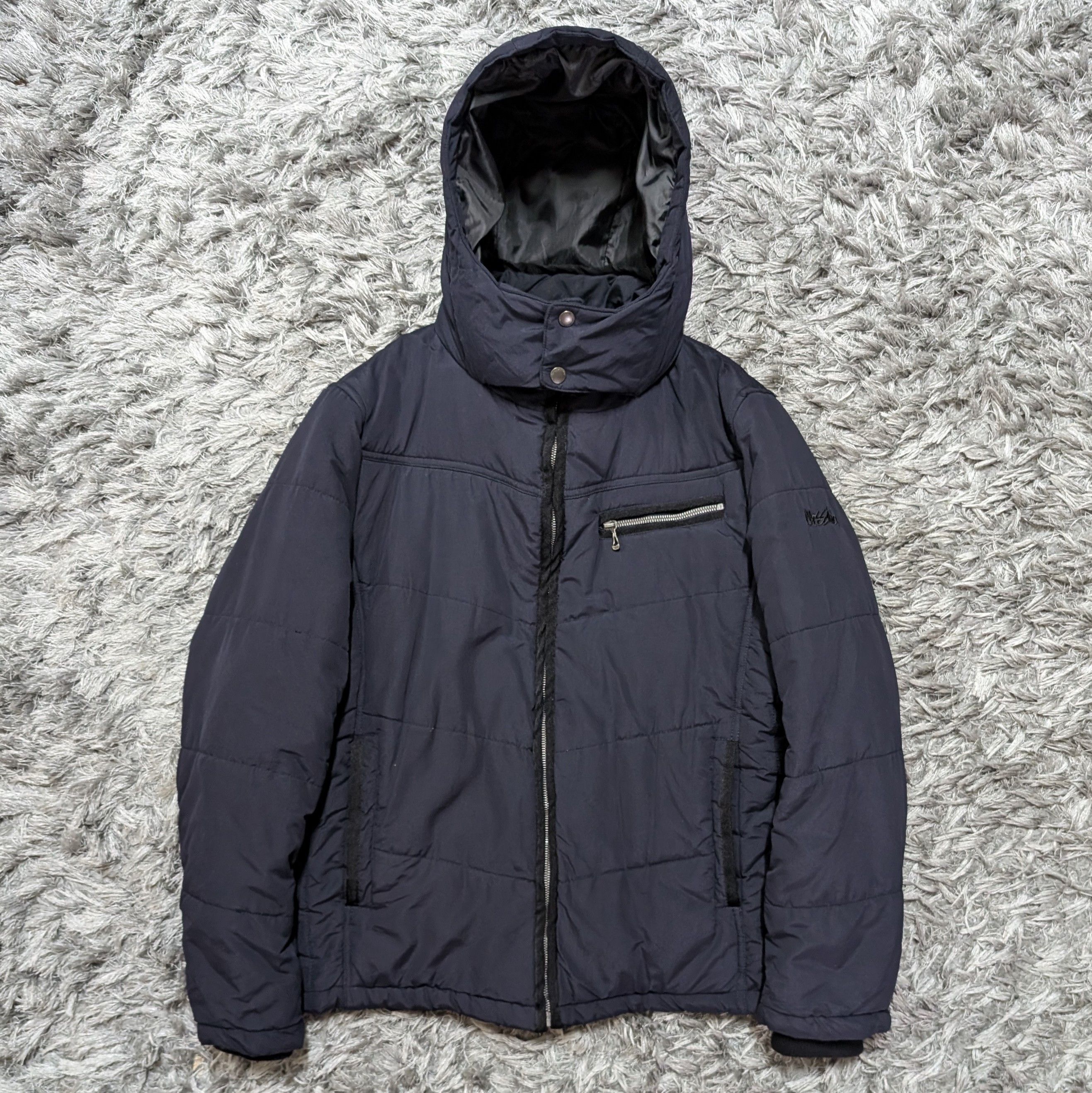 Mossimo Vintage Mossimo Puffer Padded Jacket Light Down Bombers Size US XL / EU 56 / 4 - 1 Thumbnail