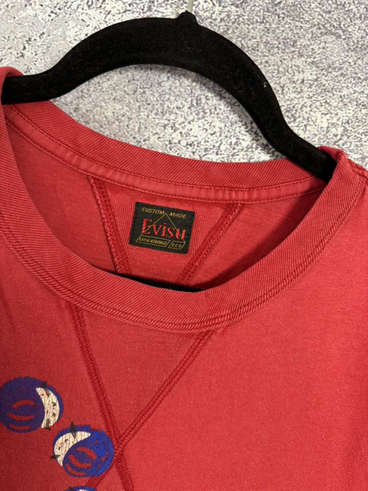 Evisu × Japanese Brand × Vintage Vintage Evisu Big logo tee y2k 90’s L size Size US L / EU 52-54 / 3 - 10 Thumbnail