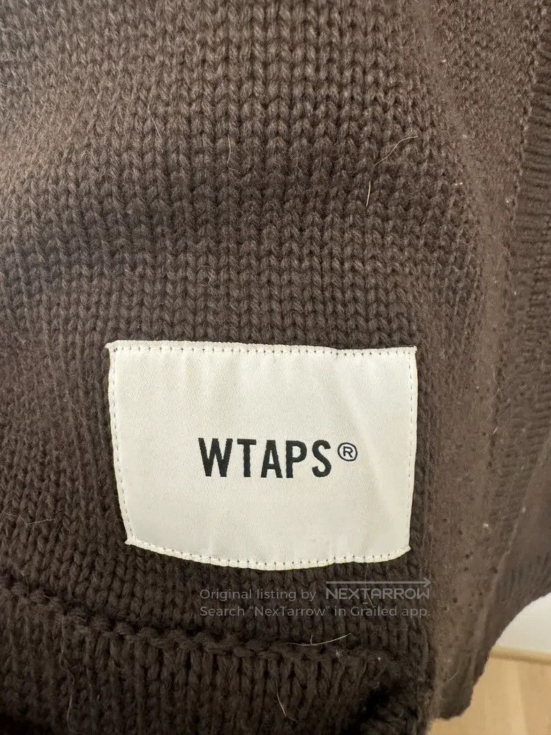 Wtaps Wtaps Brown cardigan sweater Size US L / EU 52-54 / 3 - 2 Thumbnail