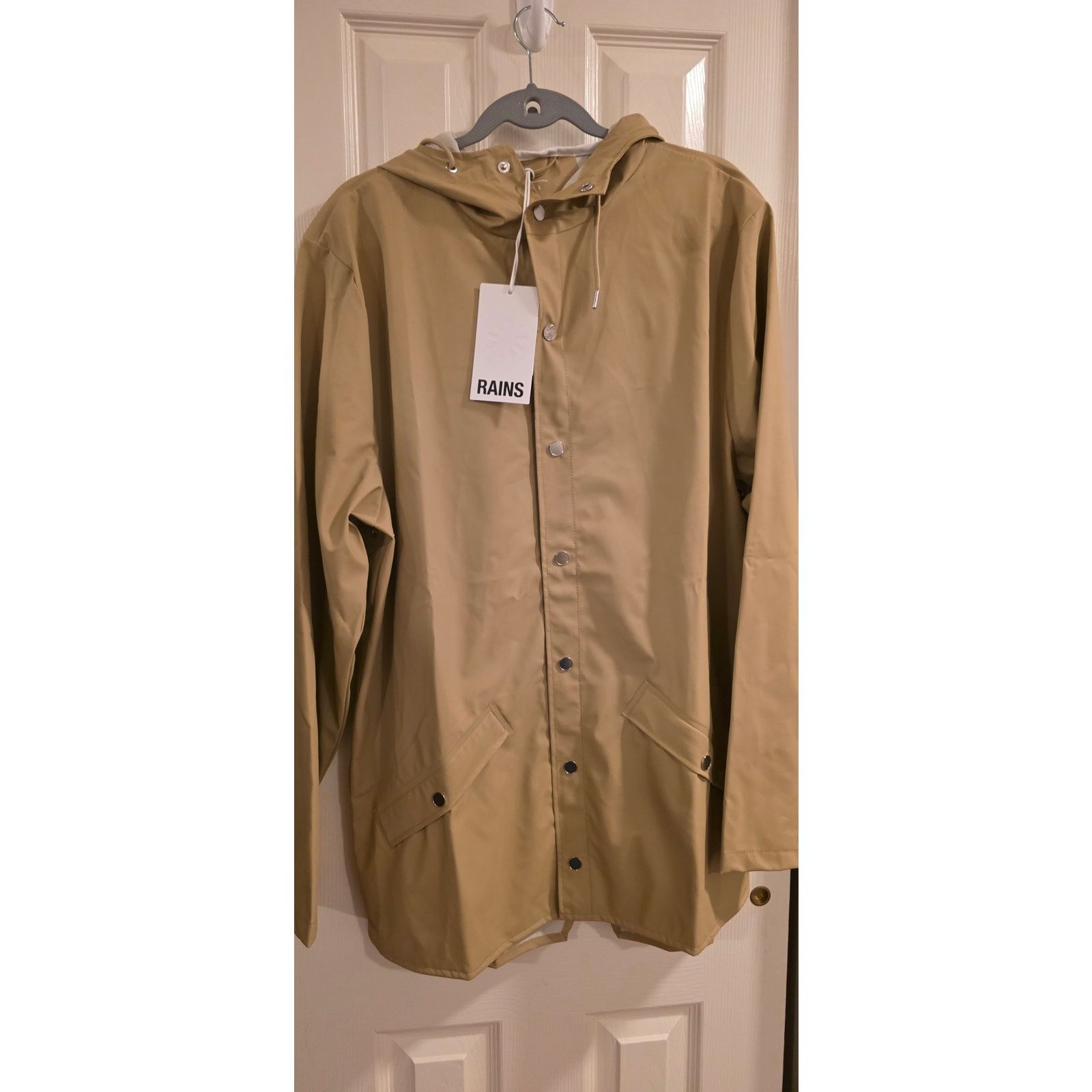 Rains Rains Jacket W3 Sand Size L NWT Size L / US 10 / IT 46 - 5 Thumbnail