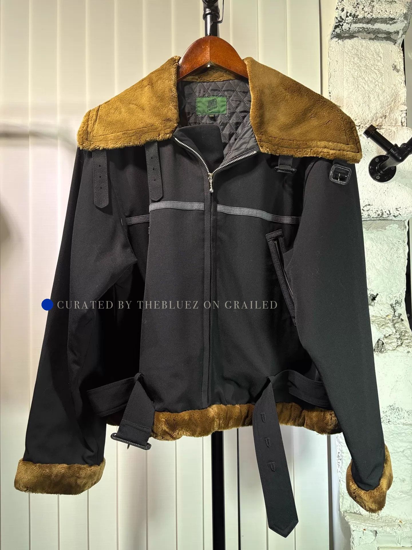 Jean Paul Gaultier 90s Paneled Jacket with Big Collar Size US M / EU 48-50 / 2 - 1 Thumbnail