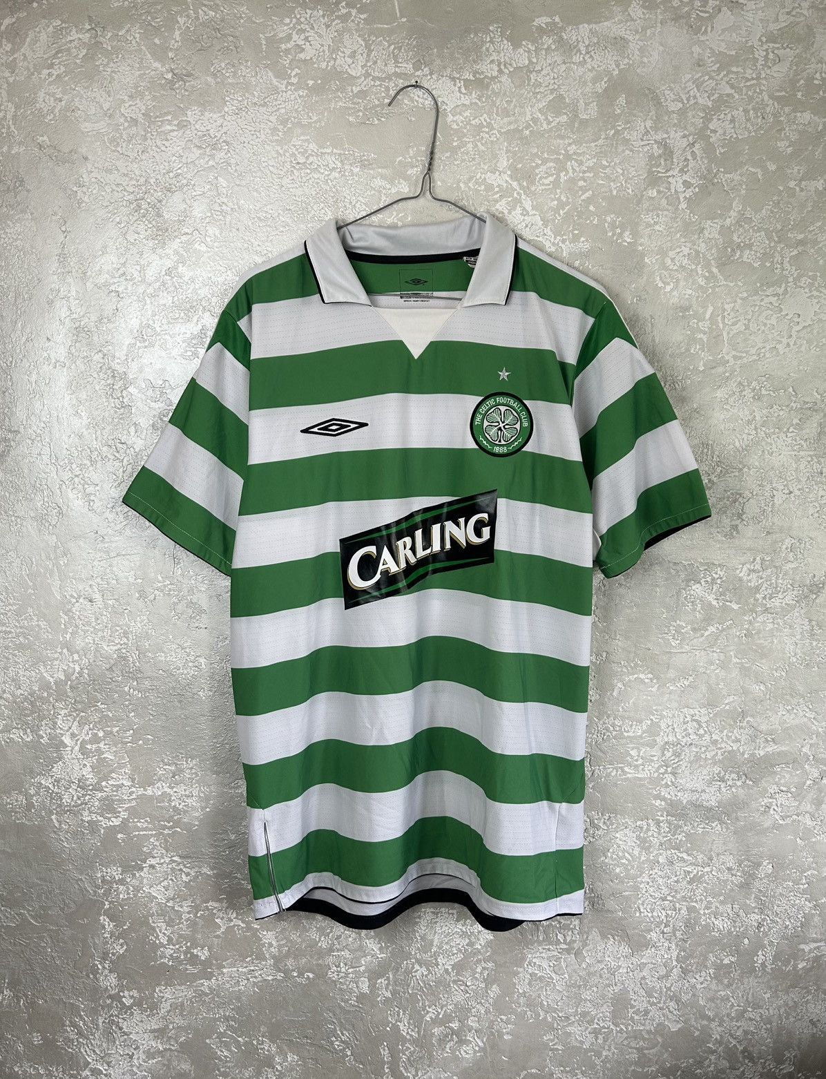 Umbro Vintage Celtic FC 2004/05 Home Football Shirt Jersey Umbro Size US L / EU 52-54 / 3 - 1 Thumbnail