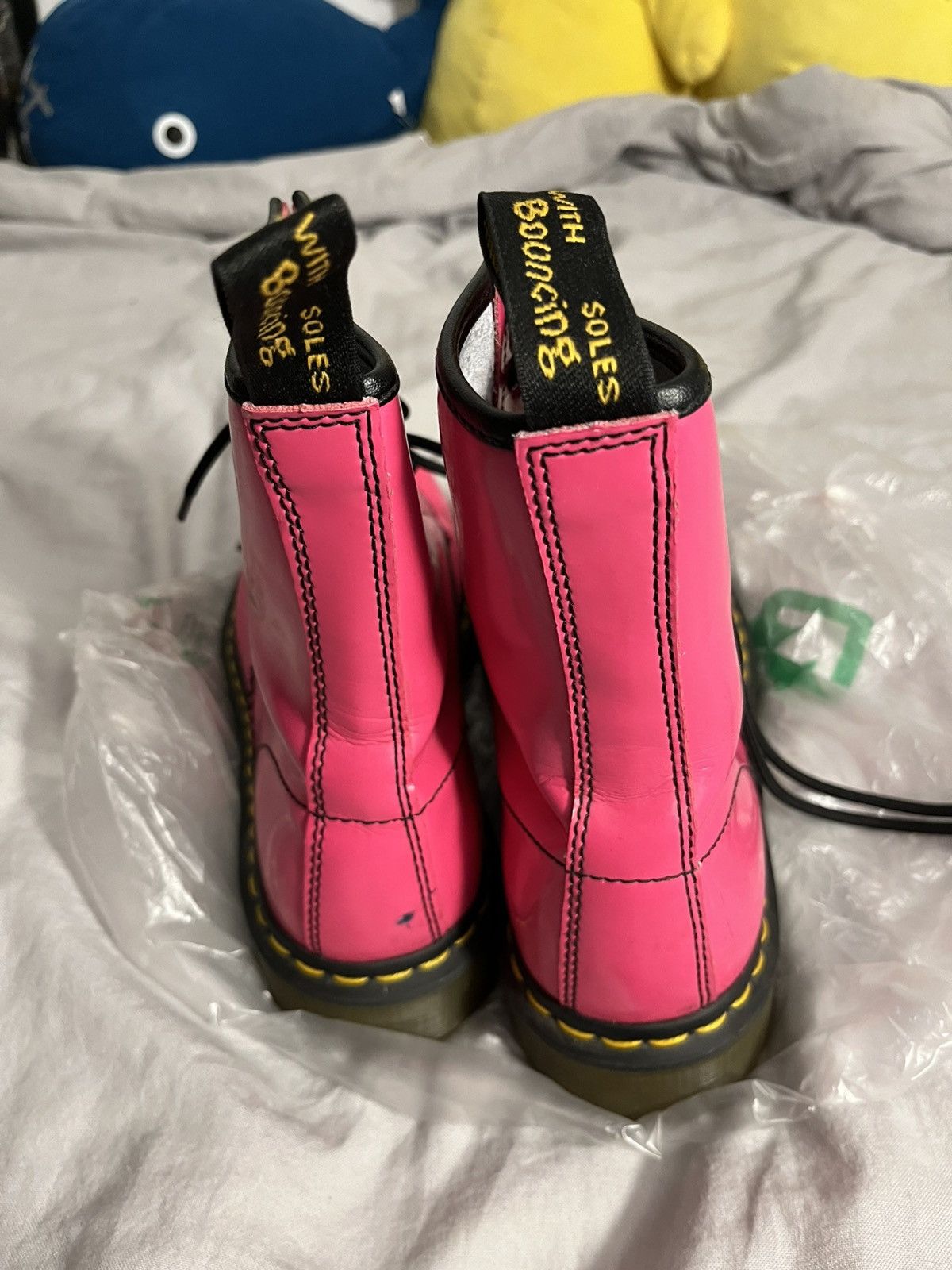 Dr. Martens Dr. Martens pink leather boots Size US 8 / IT 38 - 5 Thumbnail