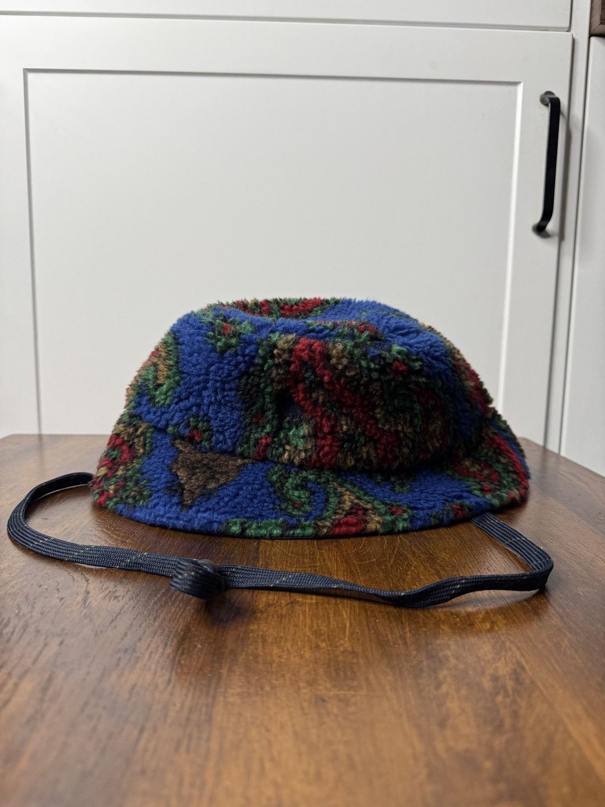 Polo Ralph Lauren Polo by Ralph Lauren paisley fleece bucket hat Size ONE SIZE - 6 Thumbnail