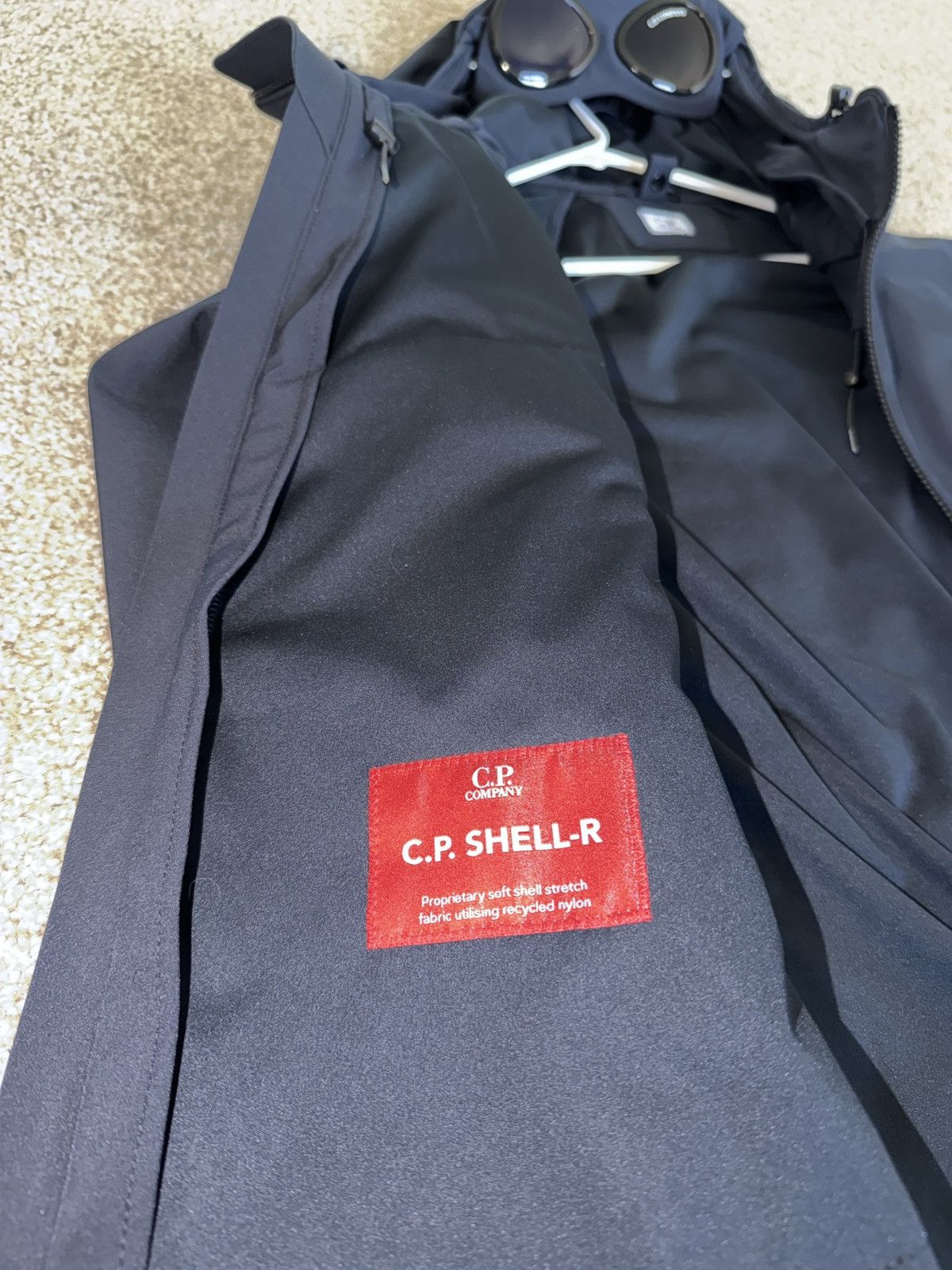C.P. Company C.P. Company Shell-R Goggle Jacket (Black) Size US M / EU 48-50 / 2 - 4 Thumbnail