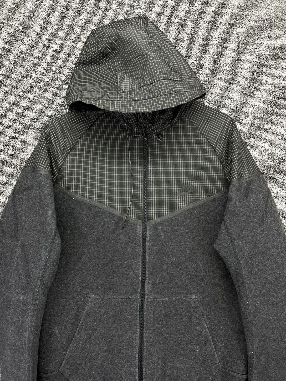 Nike × Vintage Nike Supreme Style Hoodie Zip Up Jacket Size US L / EU 52-54 / 3 - 5 Thumbnail