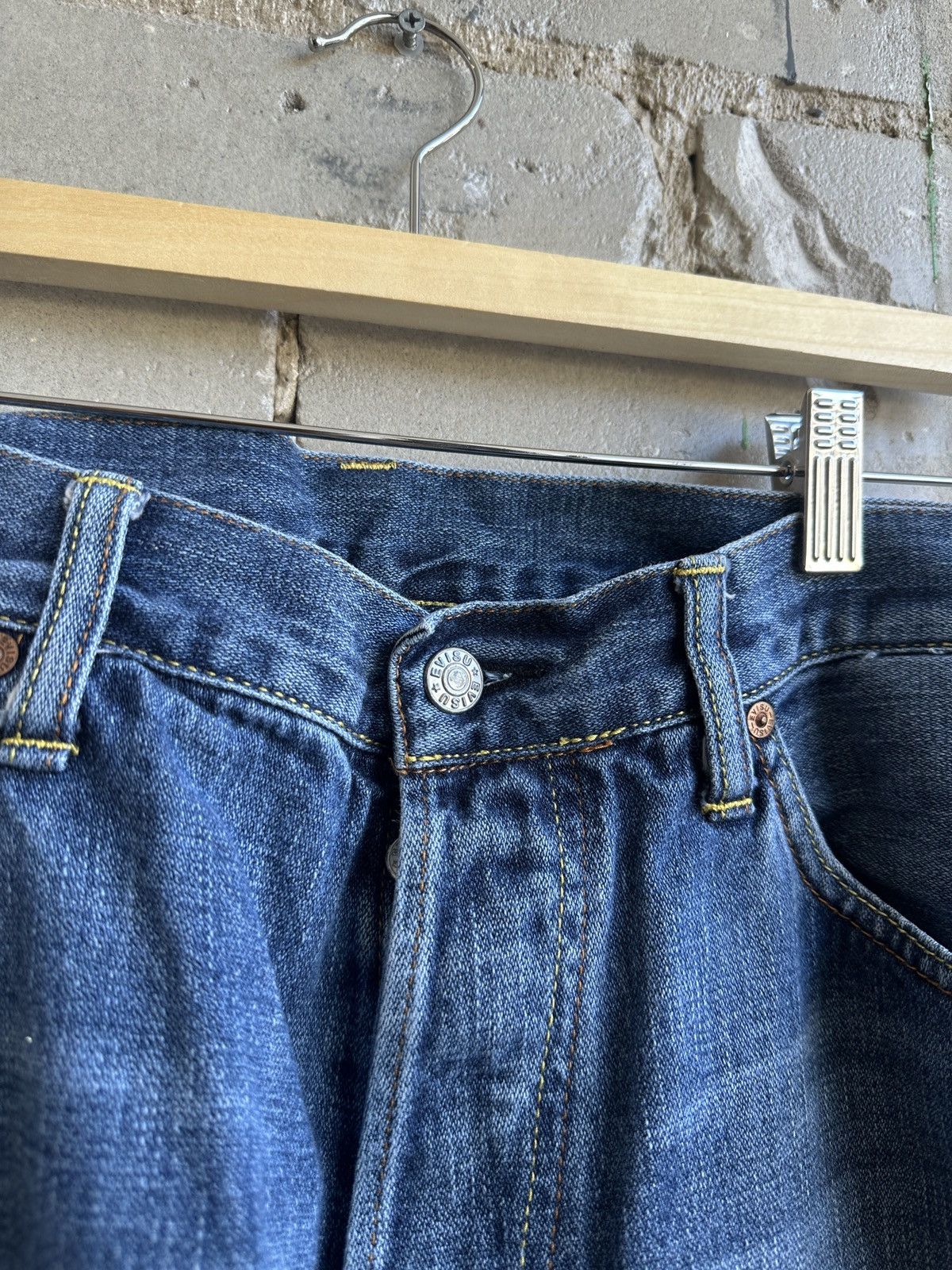 Evisu Evisu Light Wash Jeans Size US 36 / EU 52 - 3 Thumbnail