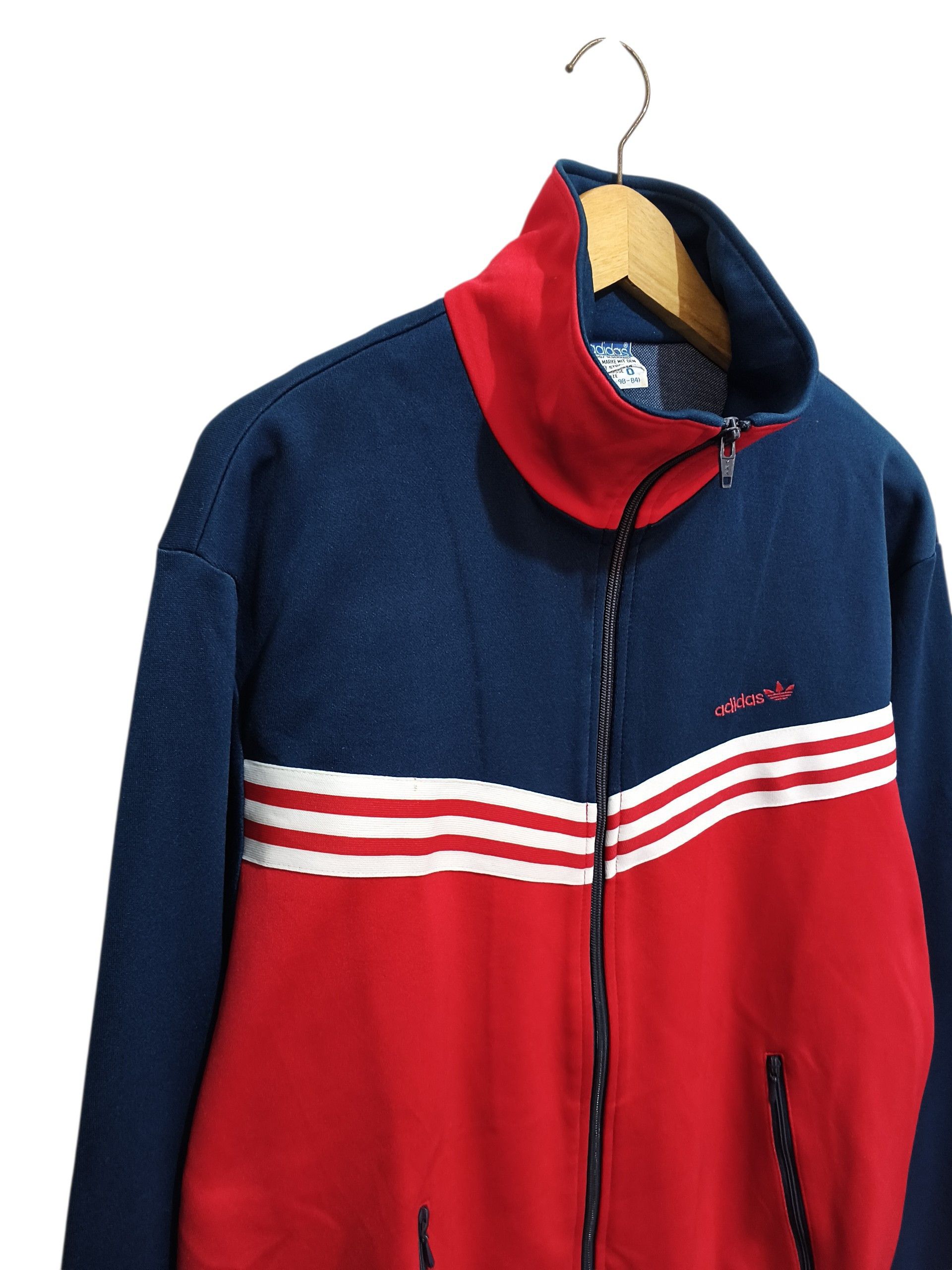 Adidas 🔥Vintage Adidas West Germany 70-80s Track Jacket Size US M / EU 48-50 / 2 - 5 Thumbnail