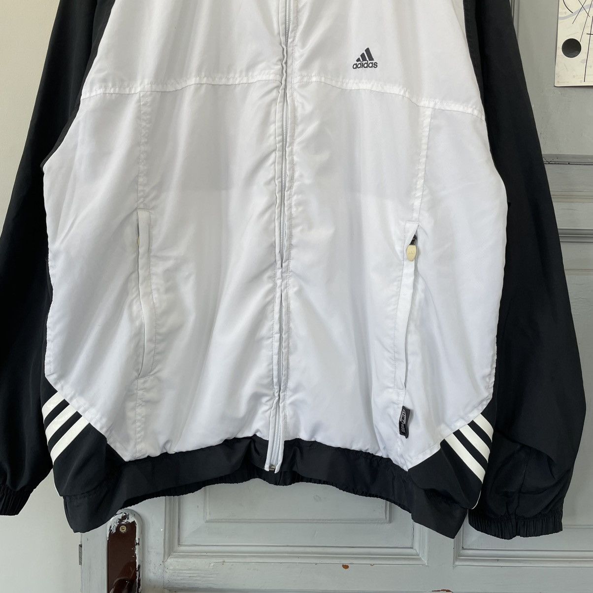 Adidas × Vintage Vintage Tracksuit Jacket zip up Adidas three striped Y2k Size US M / EU 48-50 / 2 - 5 Thumbnail