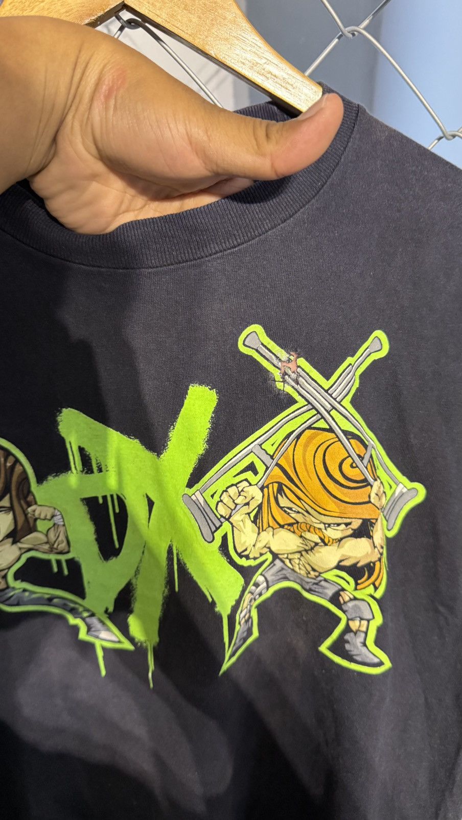Vintage DISTRESS VINTAGE 2007 WWE DEGENERATION X WRESTLING TSHIRT Size US M / EU 48-50 / 2 - 5 Thumbnail