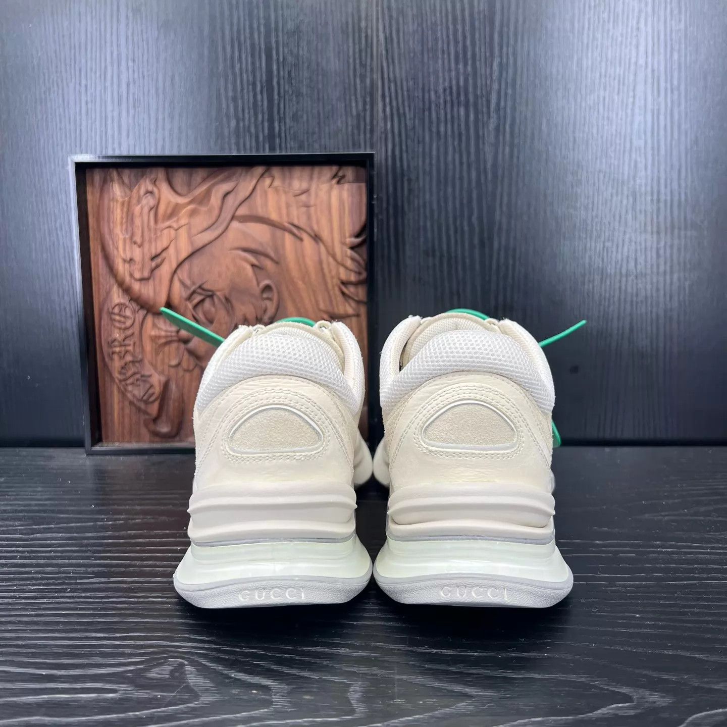 Gucci Gucci Run Cream Women's 37.5 Sneaker Size US 7 / IT 37 - 6 Thumbnail