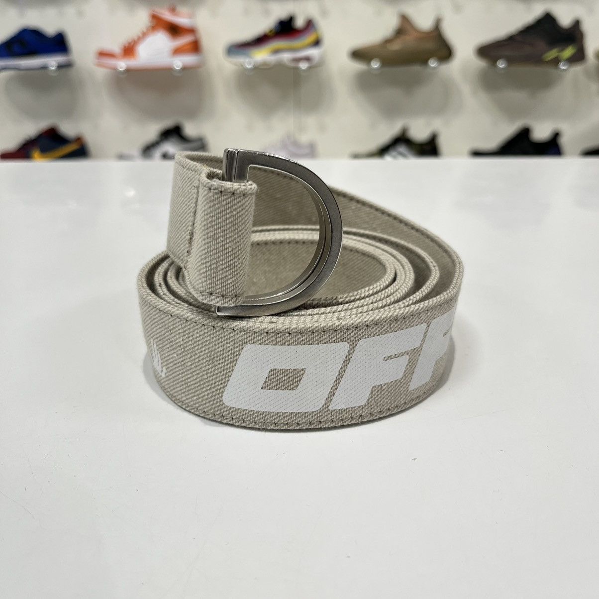 Off-White Off-White Belt Beige Size ONE SIZE - 1 Thumbnail