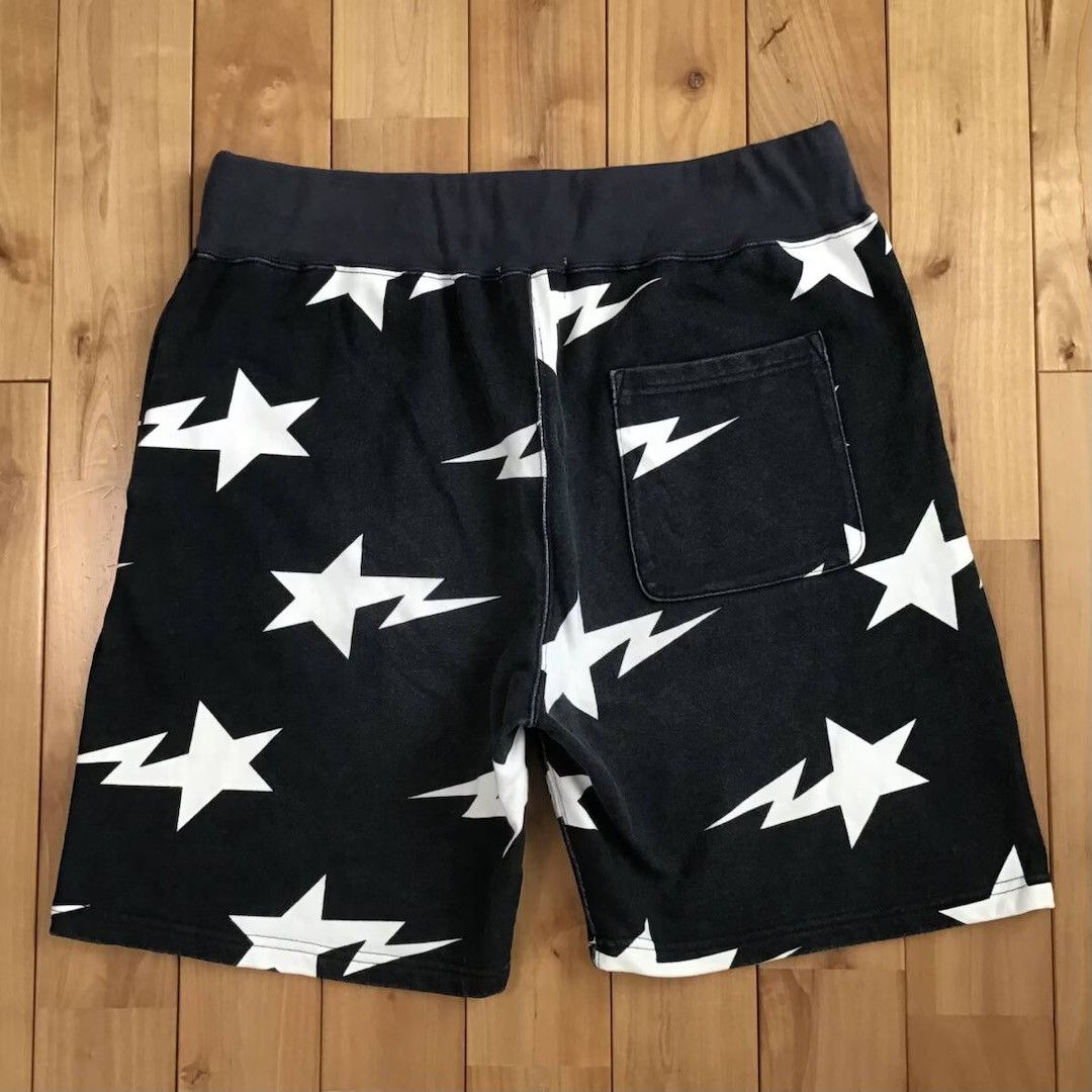 Bape BAPE STA logo sweat shorts a bathing ape star ★size L Size US 34 / EU 50 - 2 Thumbnail