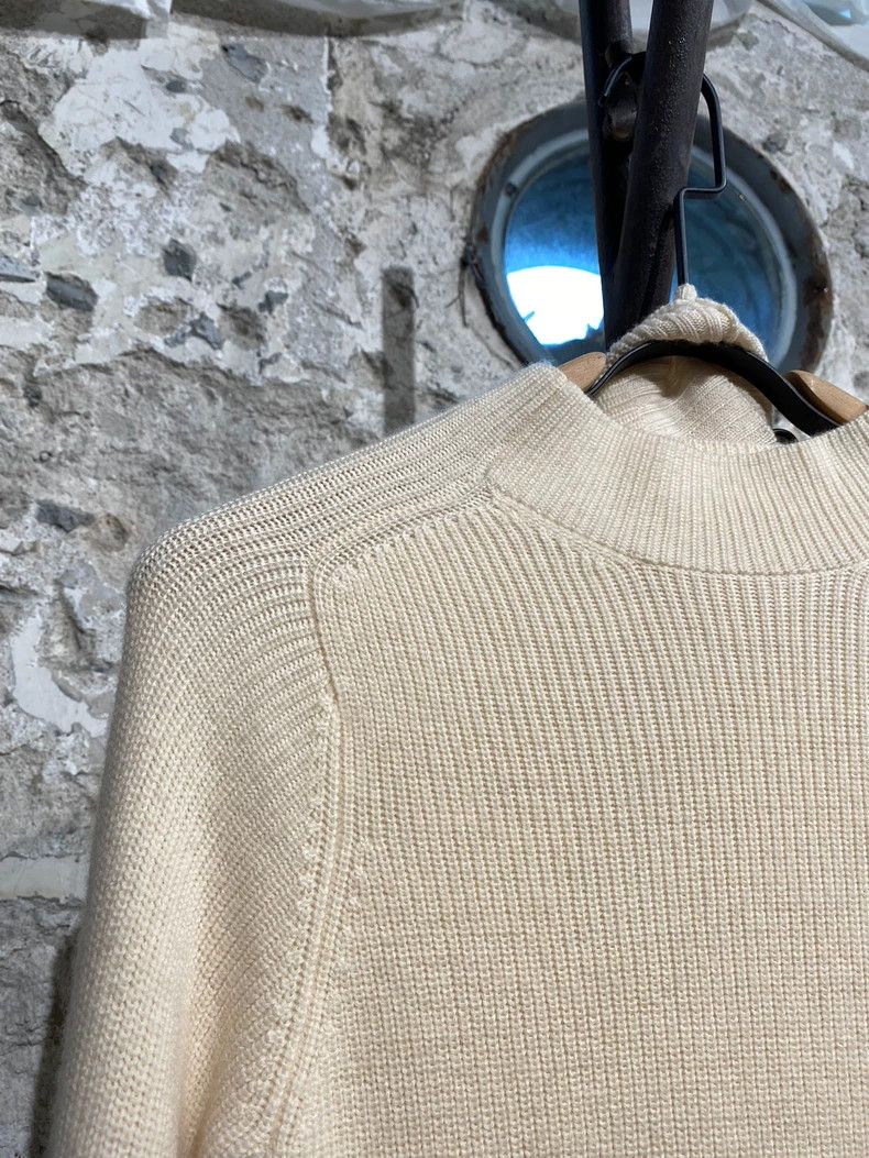Y's Y's Beige turtleneck sweater Size US M / EU 48-50 / 2 - 3 Thumbnail