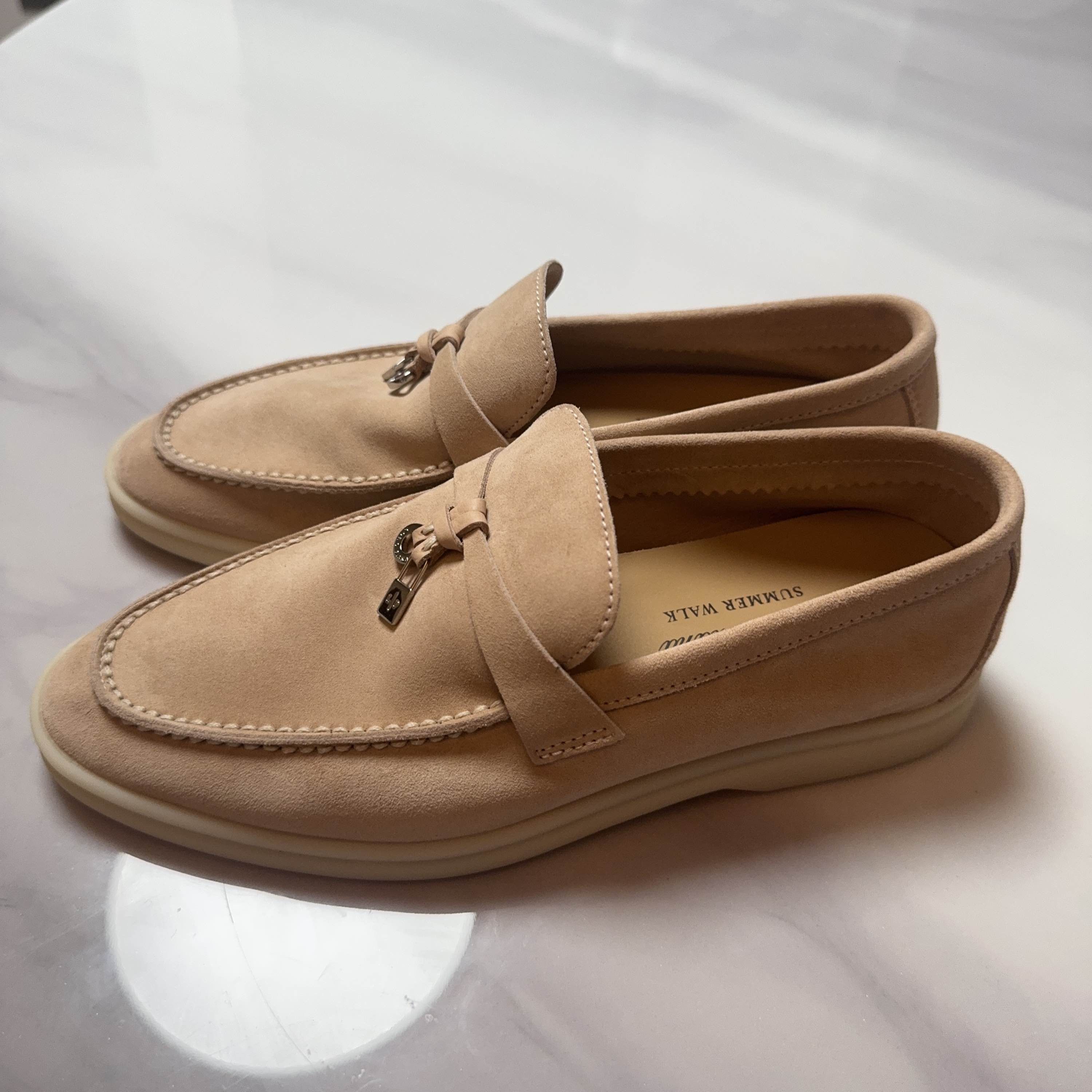 Loro Piana Loro Piana Summer Charms Walk Suede Slip Ons Size 36 Size US 6 / IT 36 - 1 Thumbnail