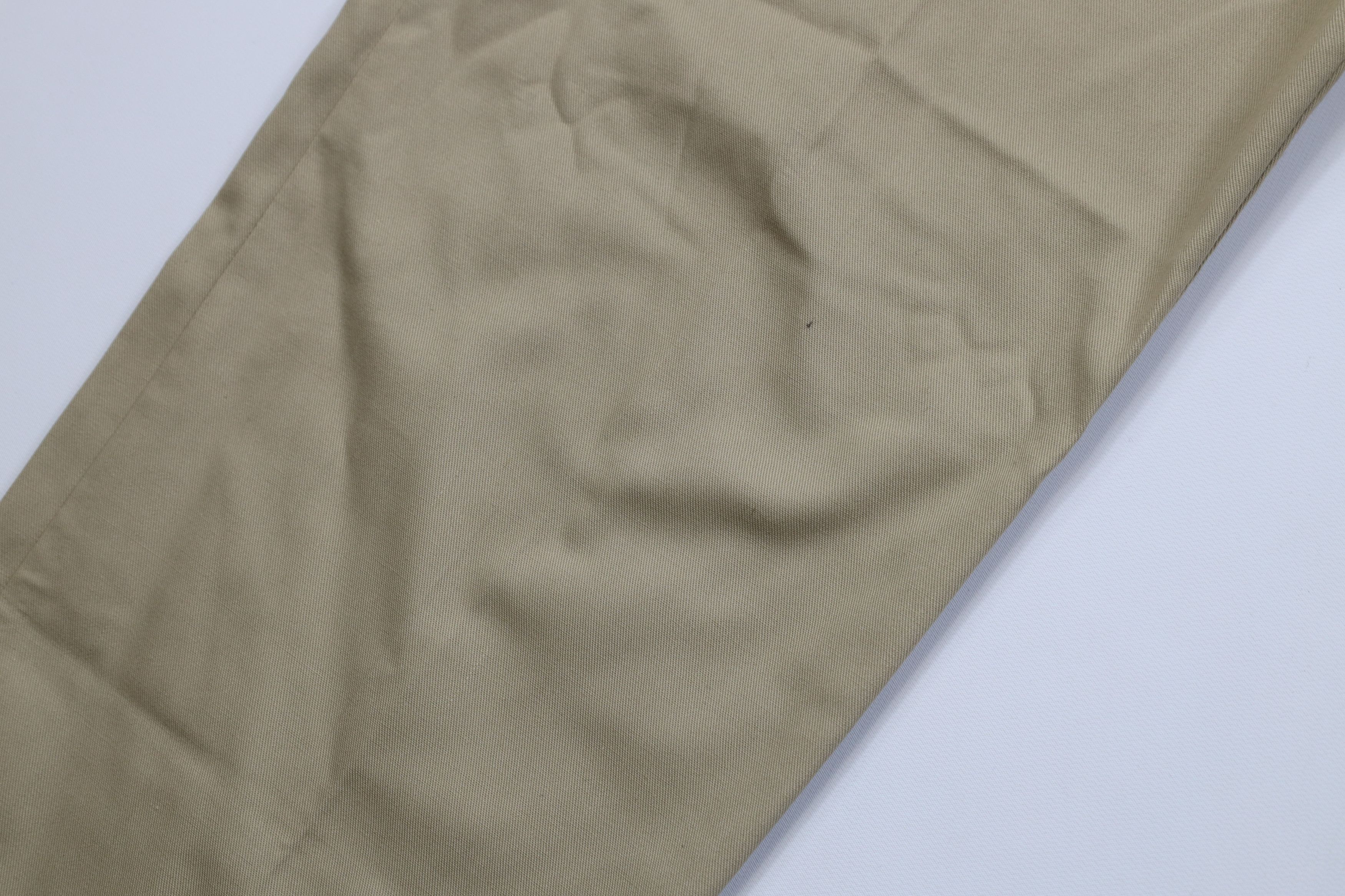 Vintage Vintage 70s Streetwear Big Pocket Knit Pants Beige USA Size 38" / US 16 / IT 52 - 6 Thumbnail