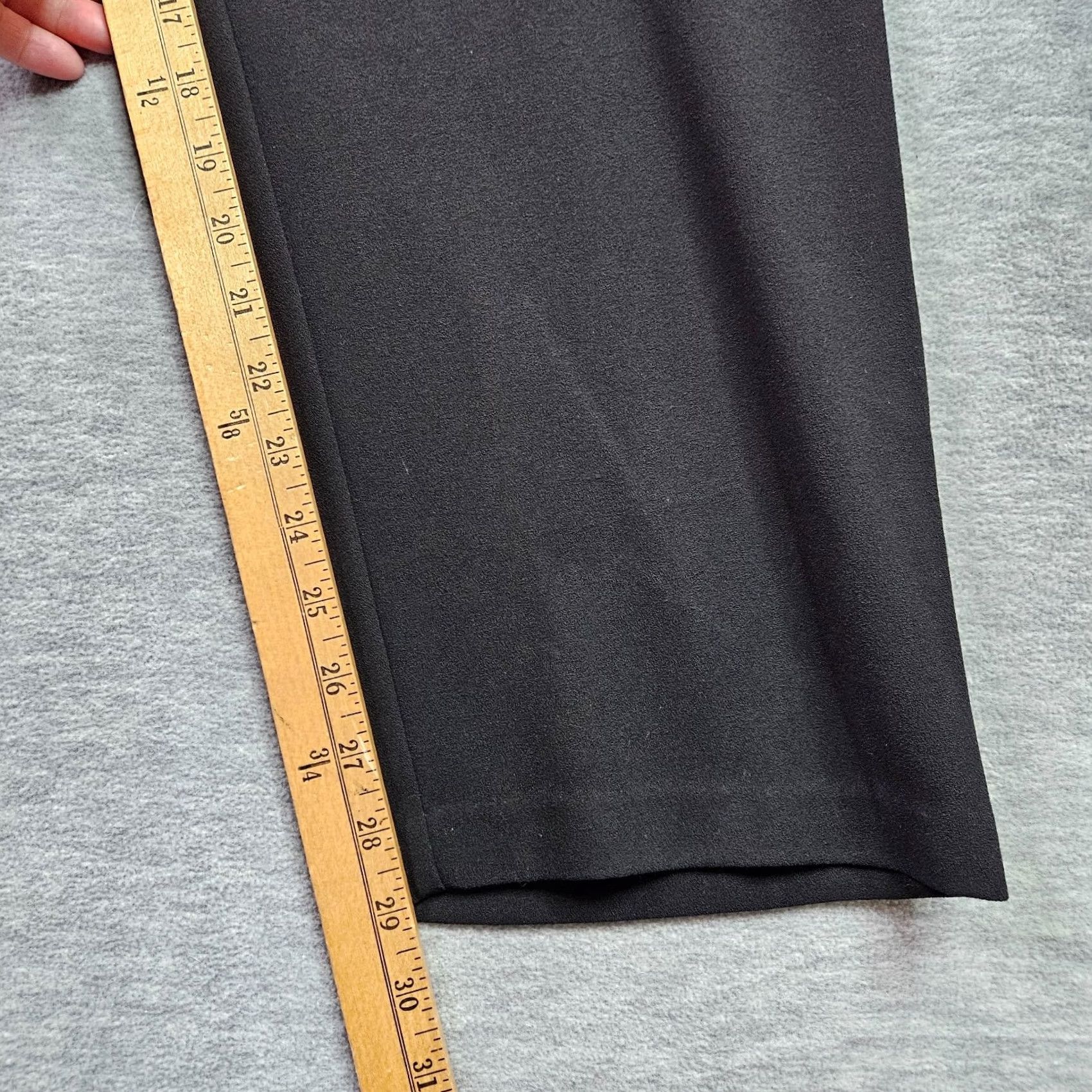 Jones New York Jones New York Pants Women 1X Black Pull On Career Straight Leg Plus Size 1X NWT Pants Size 40" / US 18 - 4 Thumbnail