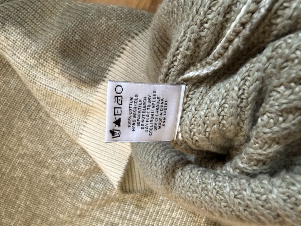 Aime Leon Dore Kalloni Shaker Stitch Sweater - Sage Size US M / EU 48-50 / 2 - 4 Thumbnail