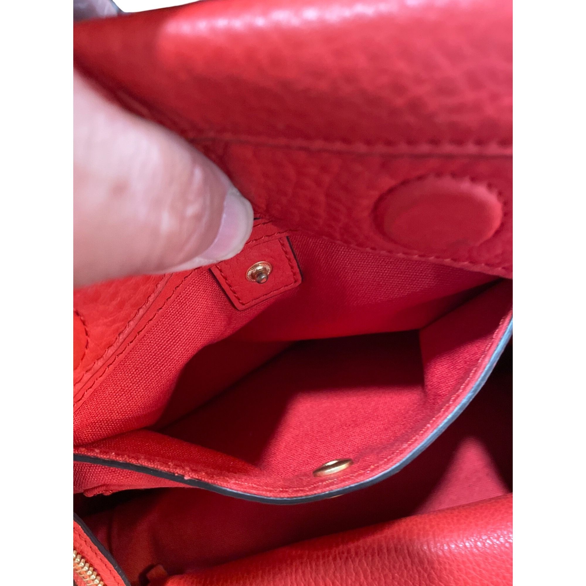 Tory Burch Tory Burch wms red orange suede leather tassled crossbody ha Size ONE SIZE - 20 Thumbnail