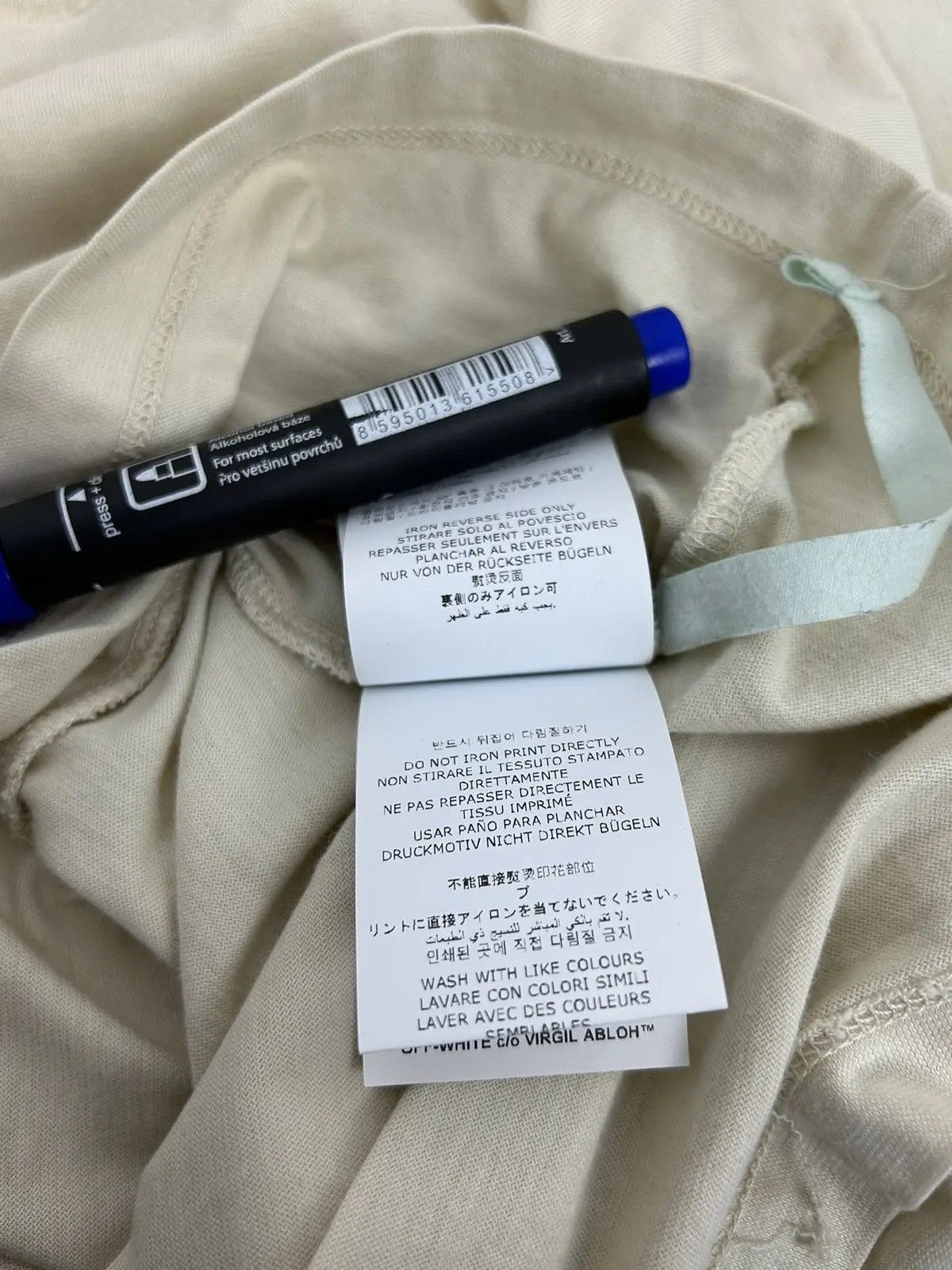 Off-White Off-White Back Cross Logo Short Sleeve T-Shirt Size S / US 4 / IT 40 - 11 Thumbnail