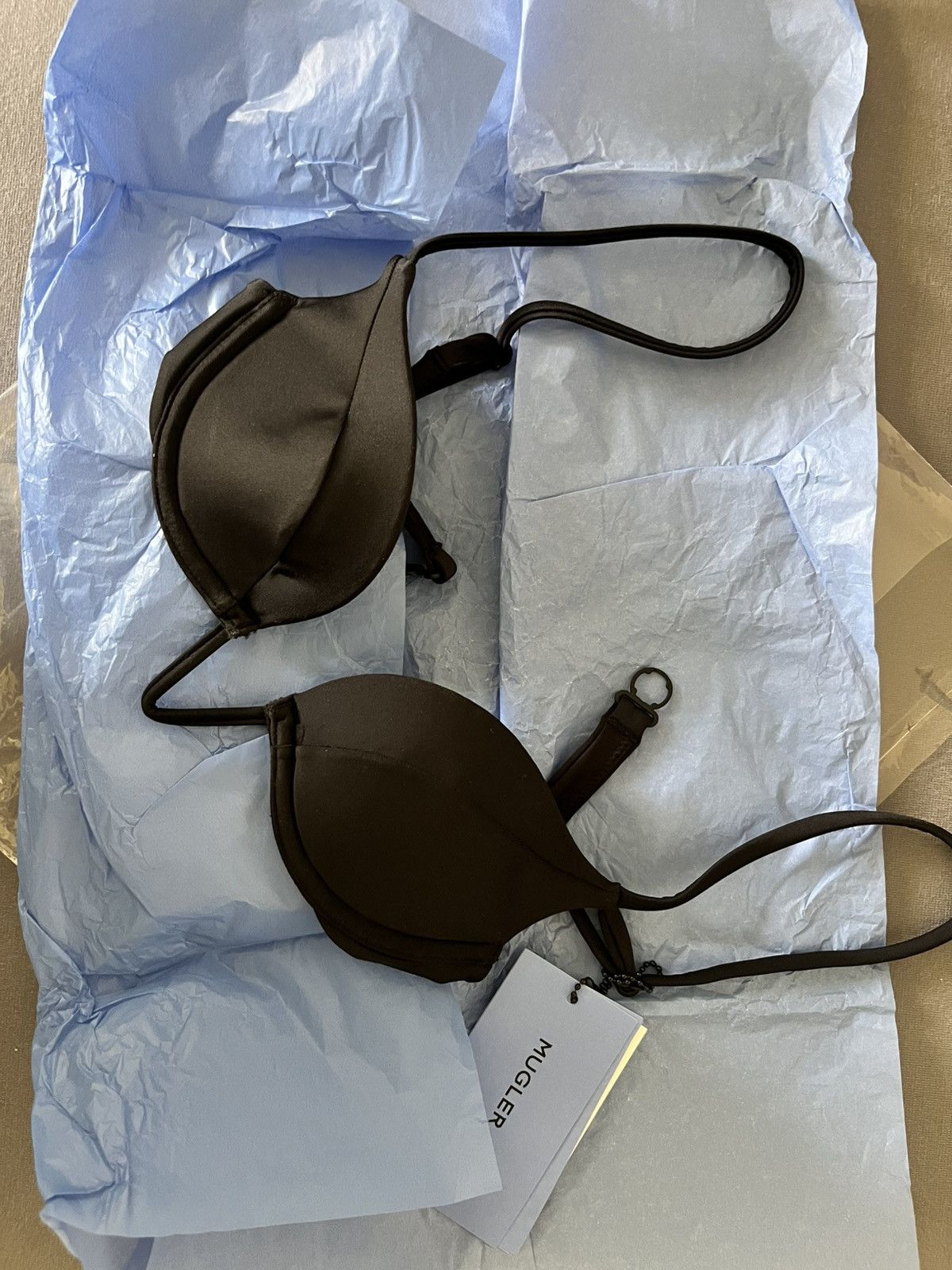 H&M × Thierry Mugler Thierry Mugler H&M padded bikini top / bra Size XXS / US 00 / IT 34 - 1 Thumbnail