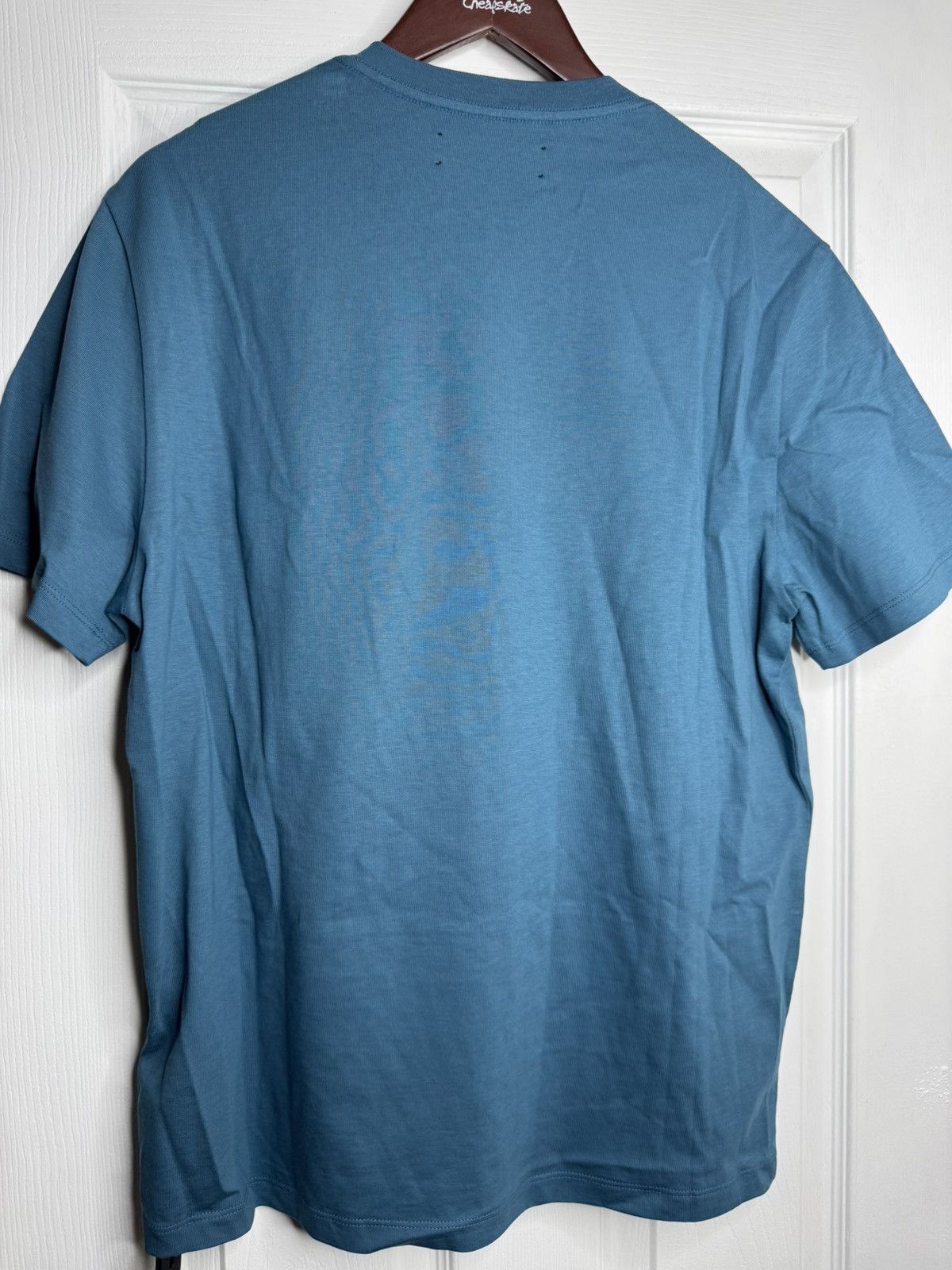 Amiri Amiri bar logo tee teal Size US M / EU 48-50 / 2 - 2 Thumbnail