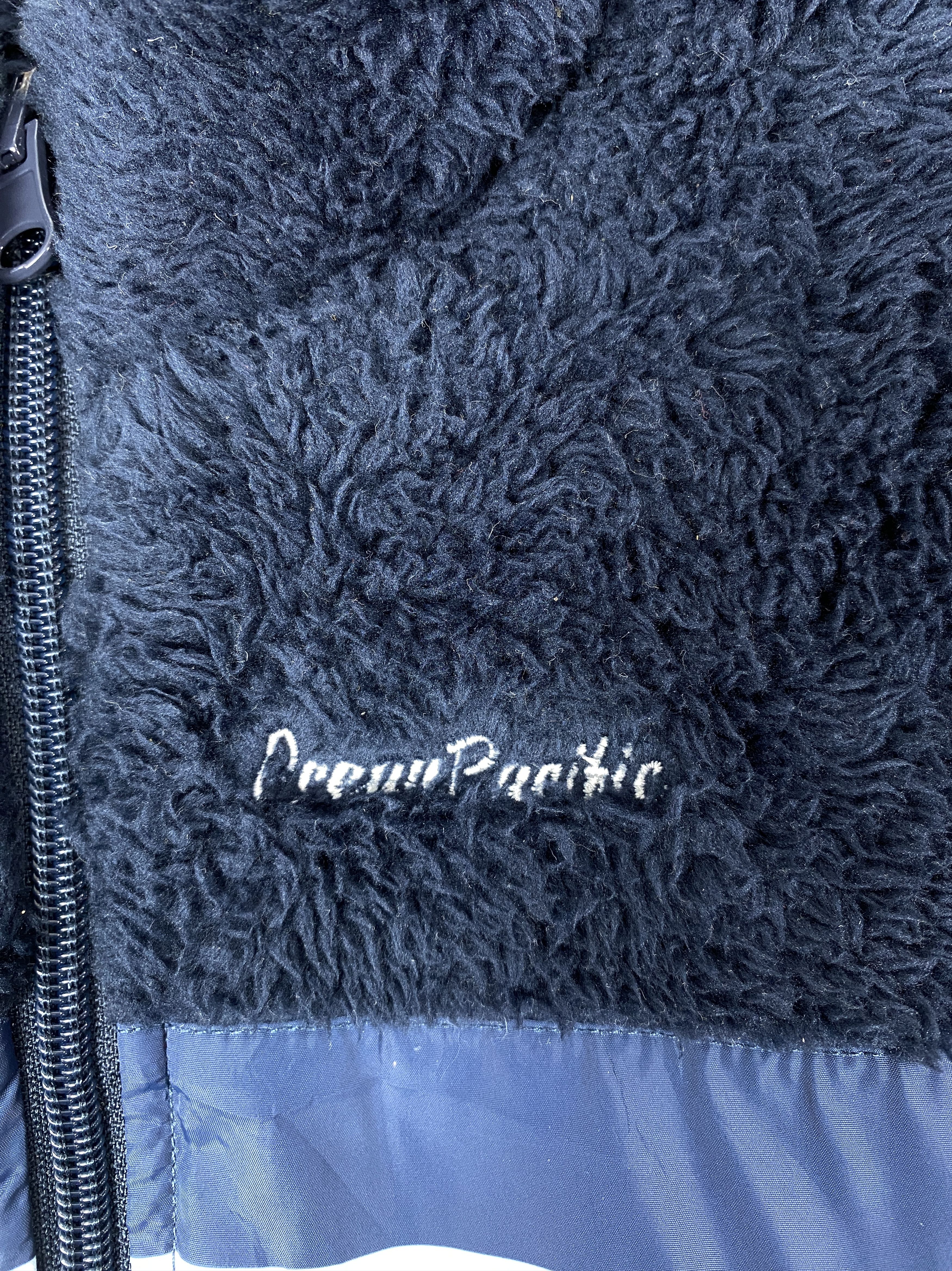 Native Vintage Ocean Pacific Reversible Fleece Vest Size US S / EU 44-46 / 1 - 3 Thumbnail