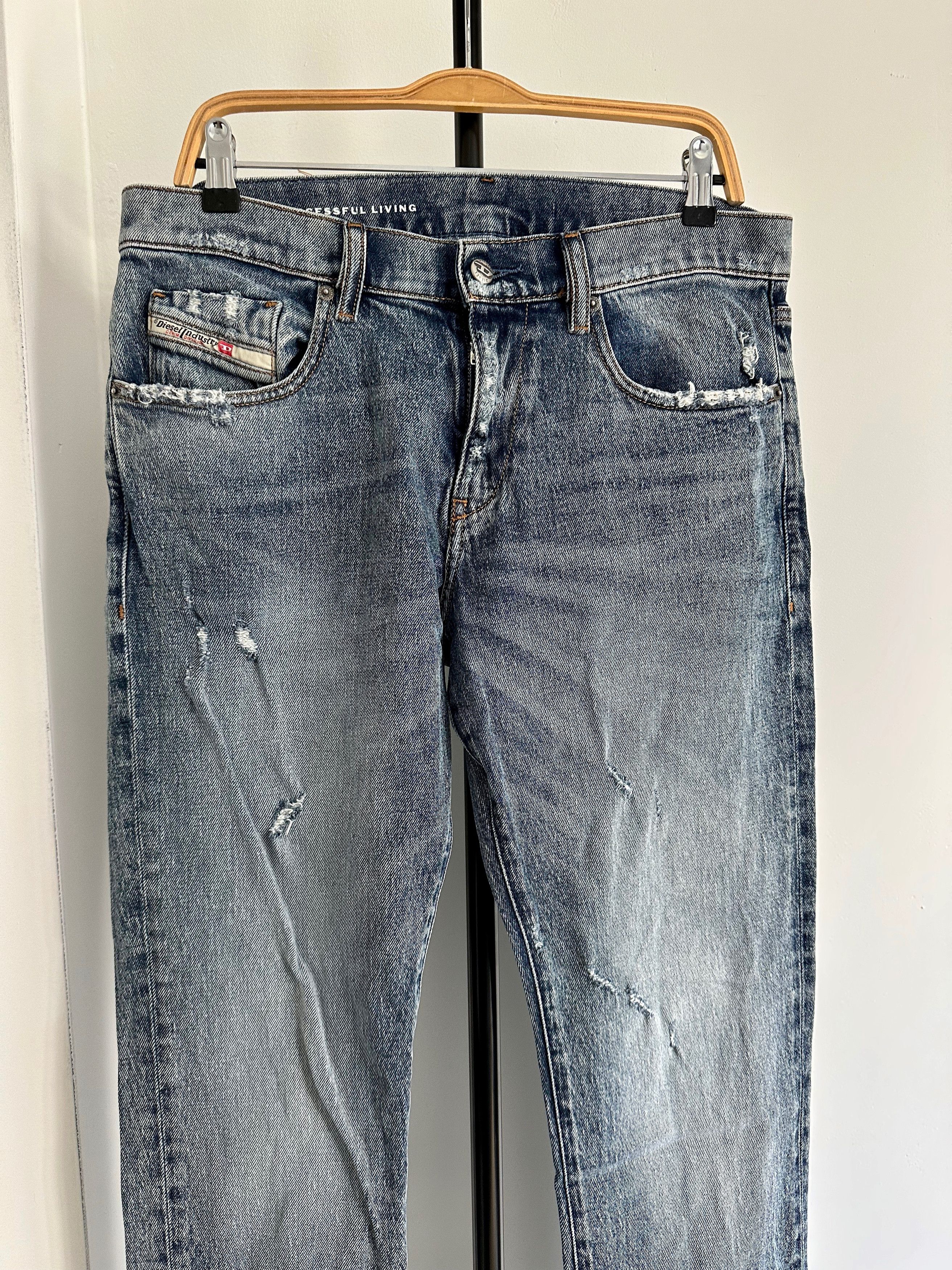 Diesel DIESEL D-Strukt 2019 Slim Denim Pants jeans Size US 32 / EU 48 - 5 Thumbnail