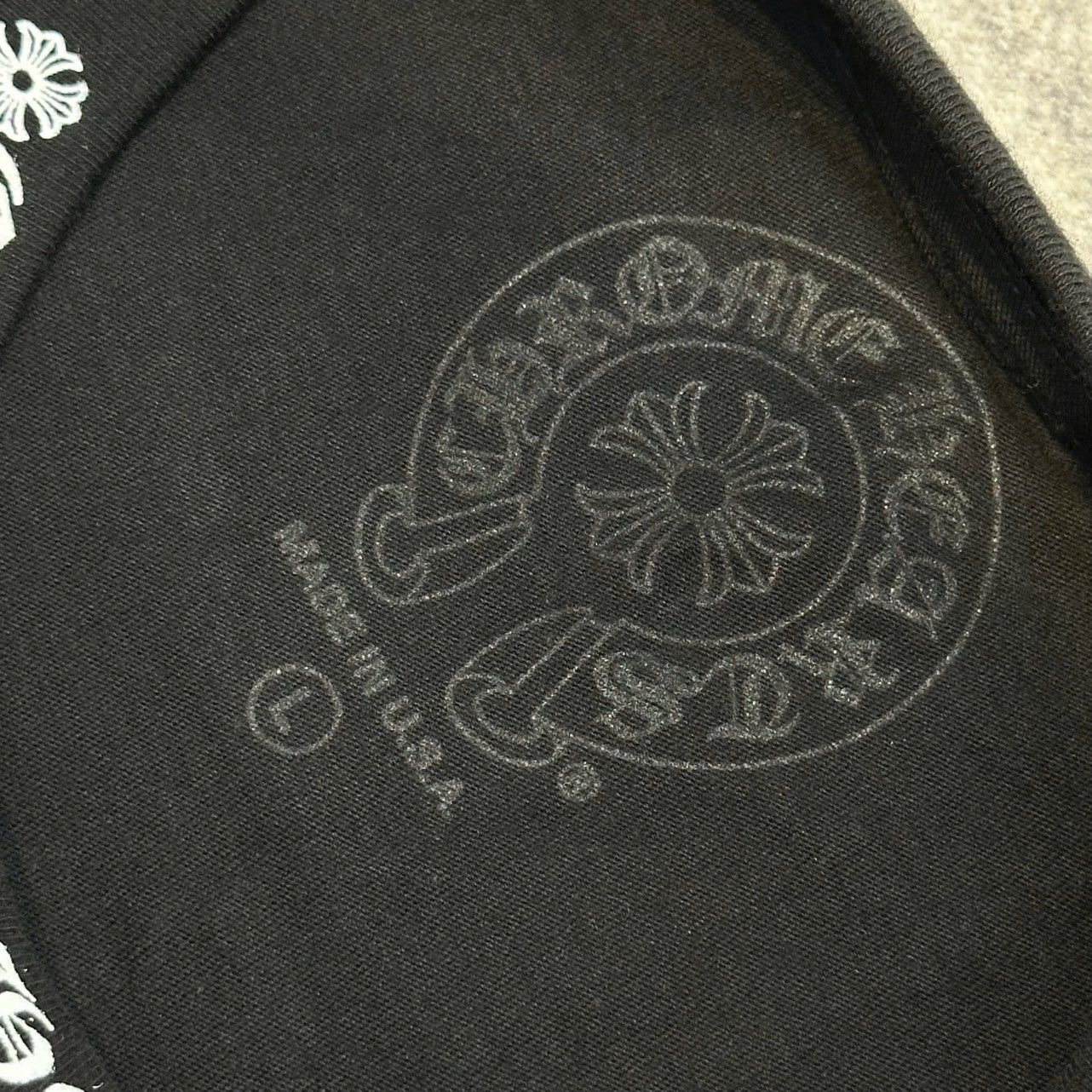 Chrome Hearts Chrome Hearts white prints short sleeve black Size US L / EU 52-54 / 3 - 6 Thumbnail