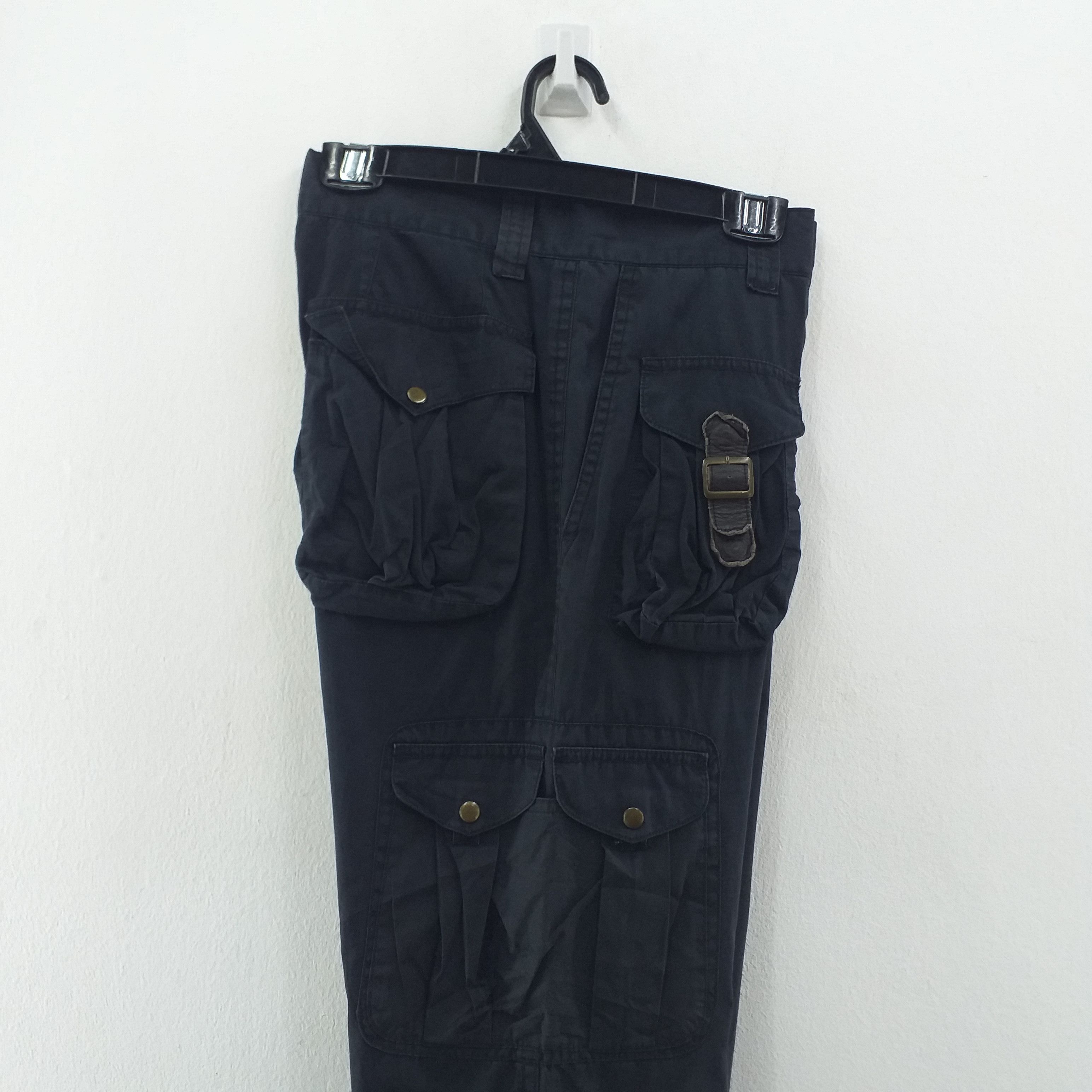 Japanese Brand Comme Ca Du Mode Cargo Multiple Pockets Pants 30 x 27 -CP006 Size US 30 / EU 46 - 6 Thumbnail