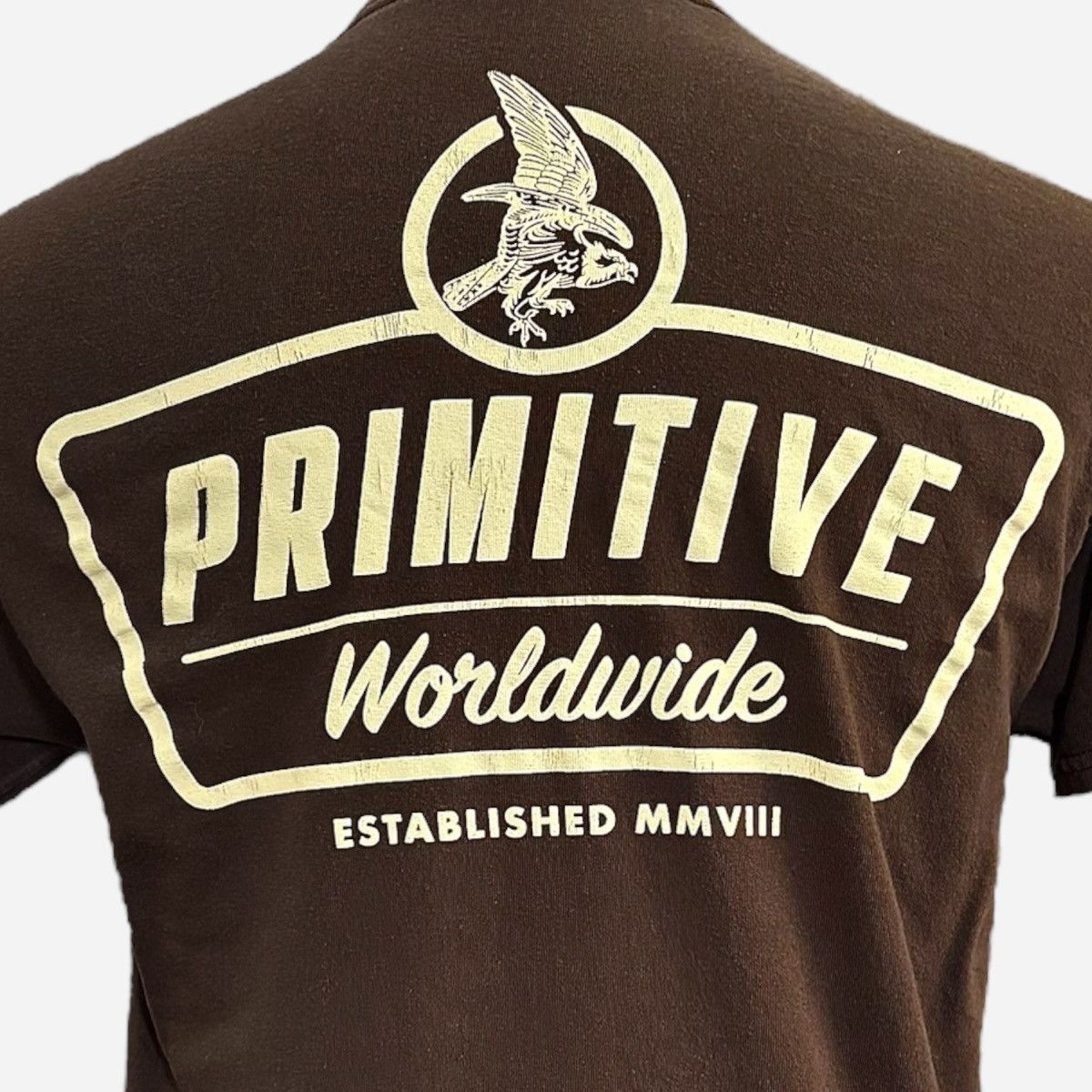 Primitive Primitive Skateboarding Apparel Brown Men’s T-Shirt Sz M Size US M / EU 48-50 / 2 - 12 Thumbnail