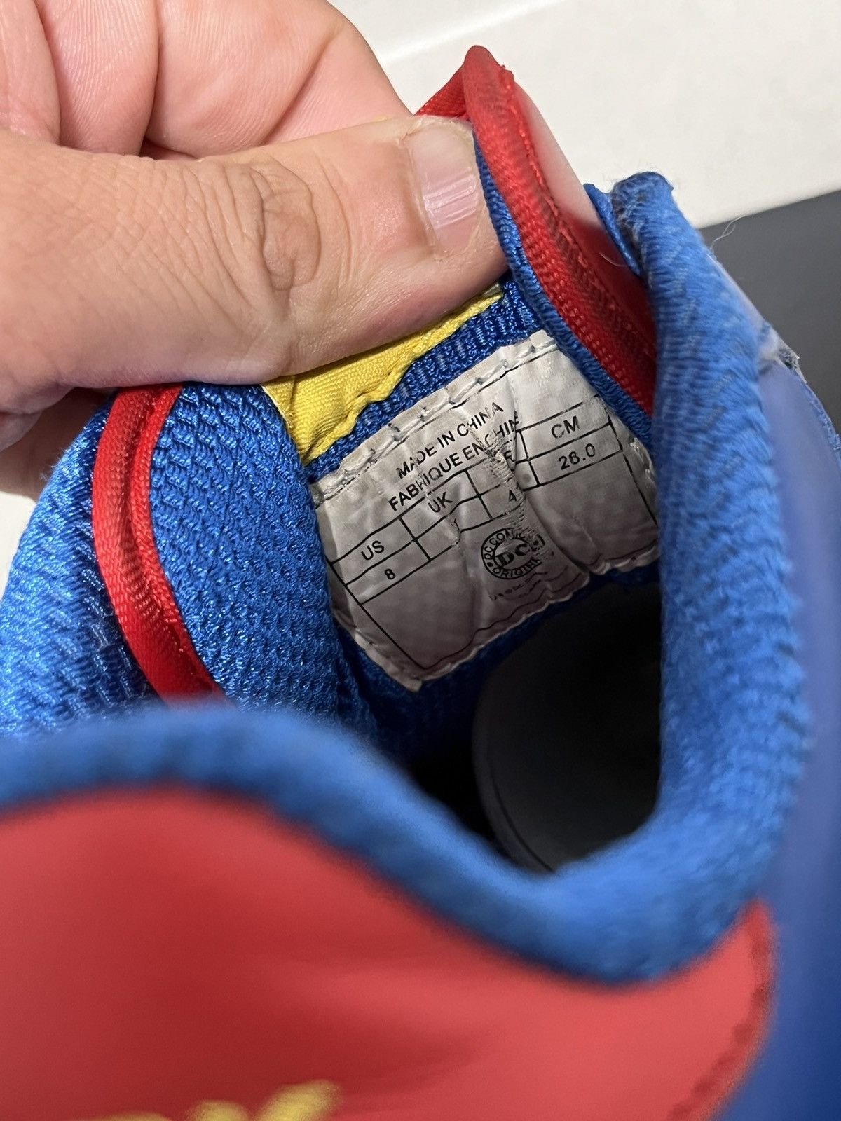 Marvel Comics Limited Soles Superman Size 8 Mens NM & Numbered (Only 1938) Size US 8 / EU 41 - 9 Thumbnail