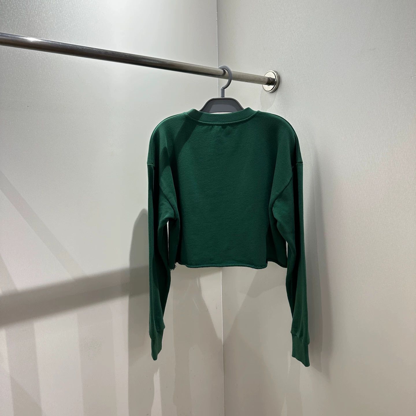 Celine Celine Logo Short Long Sleeve Sweatshirt M Cotton Size M / US 6-8 / IT 42-44 - 2 Thumbnail