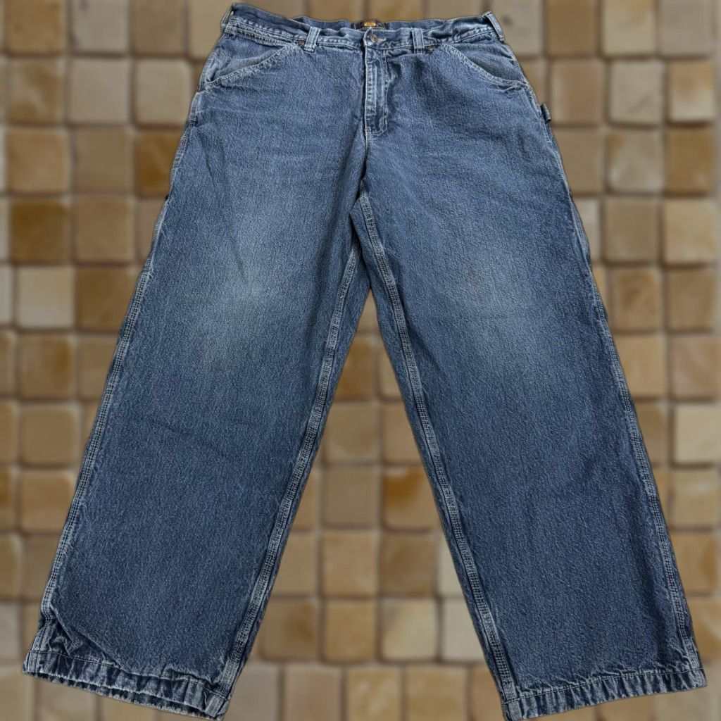 Route 66 VINTAGE Route 66 Insulated Carpenter Jeans 38x32 Straight Leg Blue Mens Size US 38 / EU 54 - 1 Thumbnail