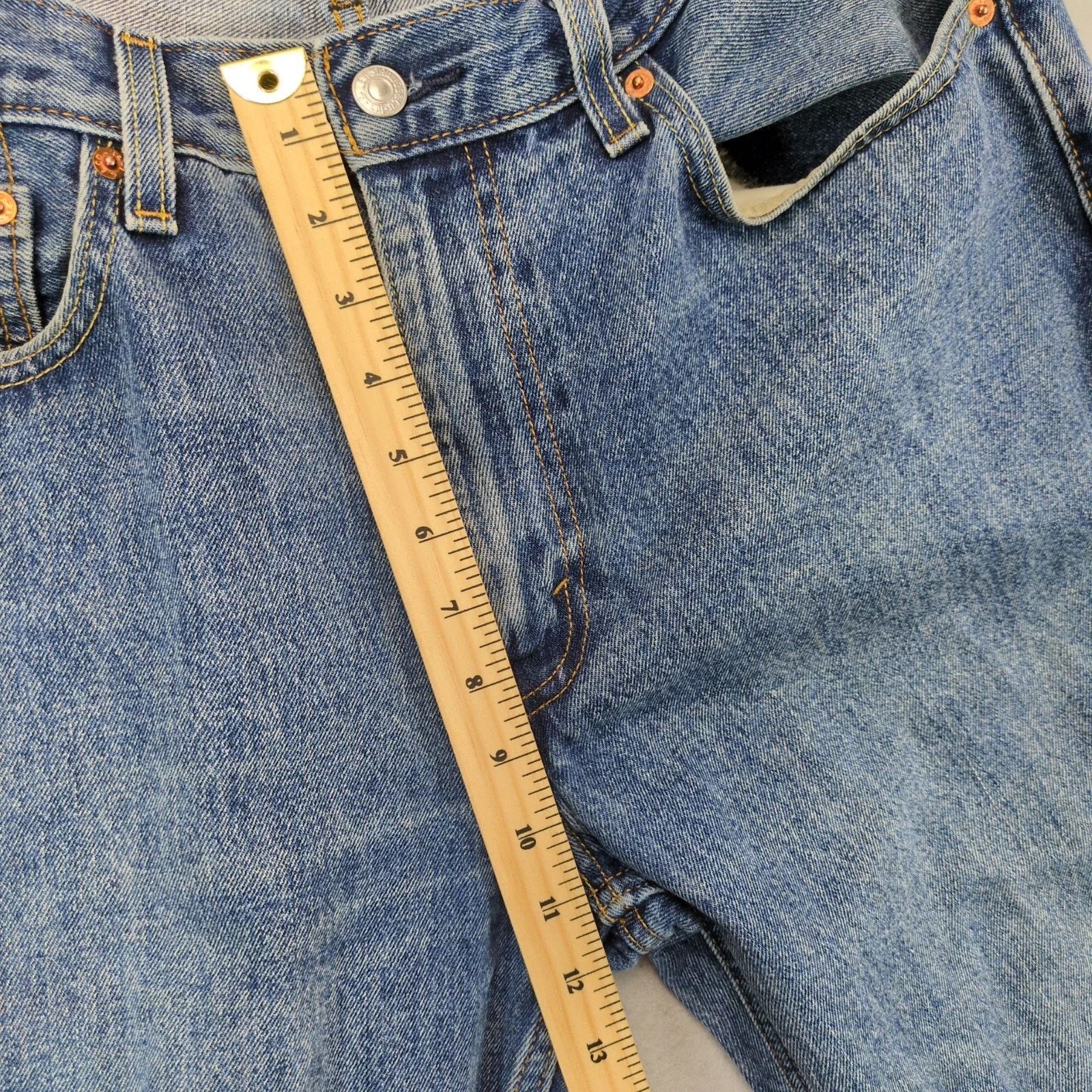 Levi's Levi's 550 Men's 36x30 Jeans Denim Straight Leg Relaxed Fit Size US 36 / EU 52 - 5 Thumbnail