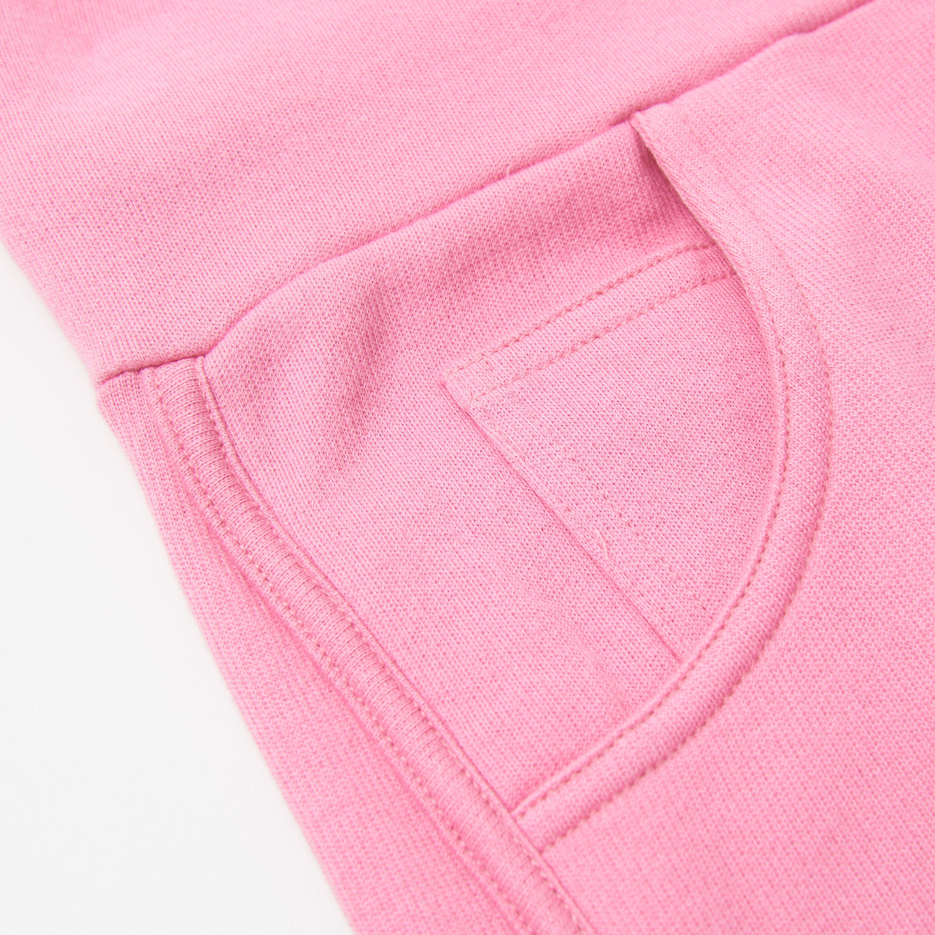 Balmain Light Pink Cashmere & Cotton Shorts With Monogram Logo Size 28" / US 6 / IT 42 - 4 Thumbnail