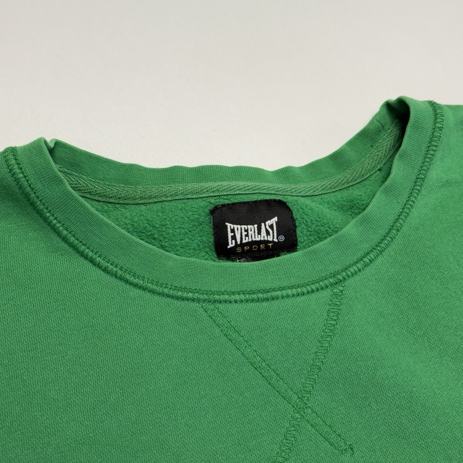 Everlast Everlast Sport Sweatshirt Green Crew Neck Single V Adult XL Size US XL / EU 56 / 4 - 4 Thumbnail