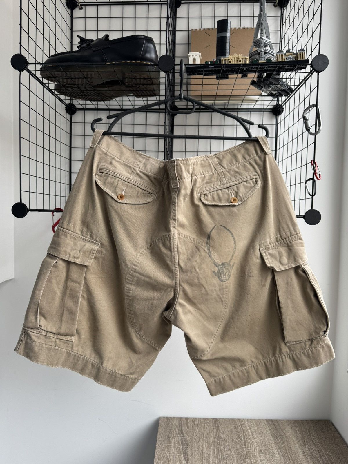Polo Ralph Lauren Vintage Polo Ralph Lauren Safari Africa Cargo Printed Shorts Size US 36 / EU 52 - 2 Thumbnail