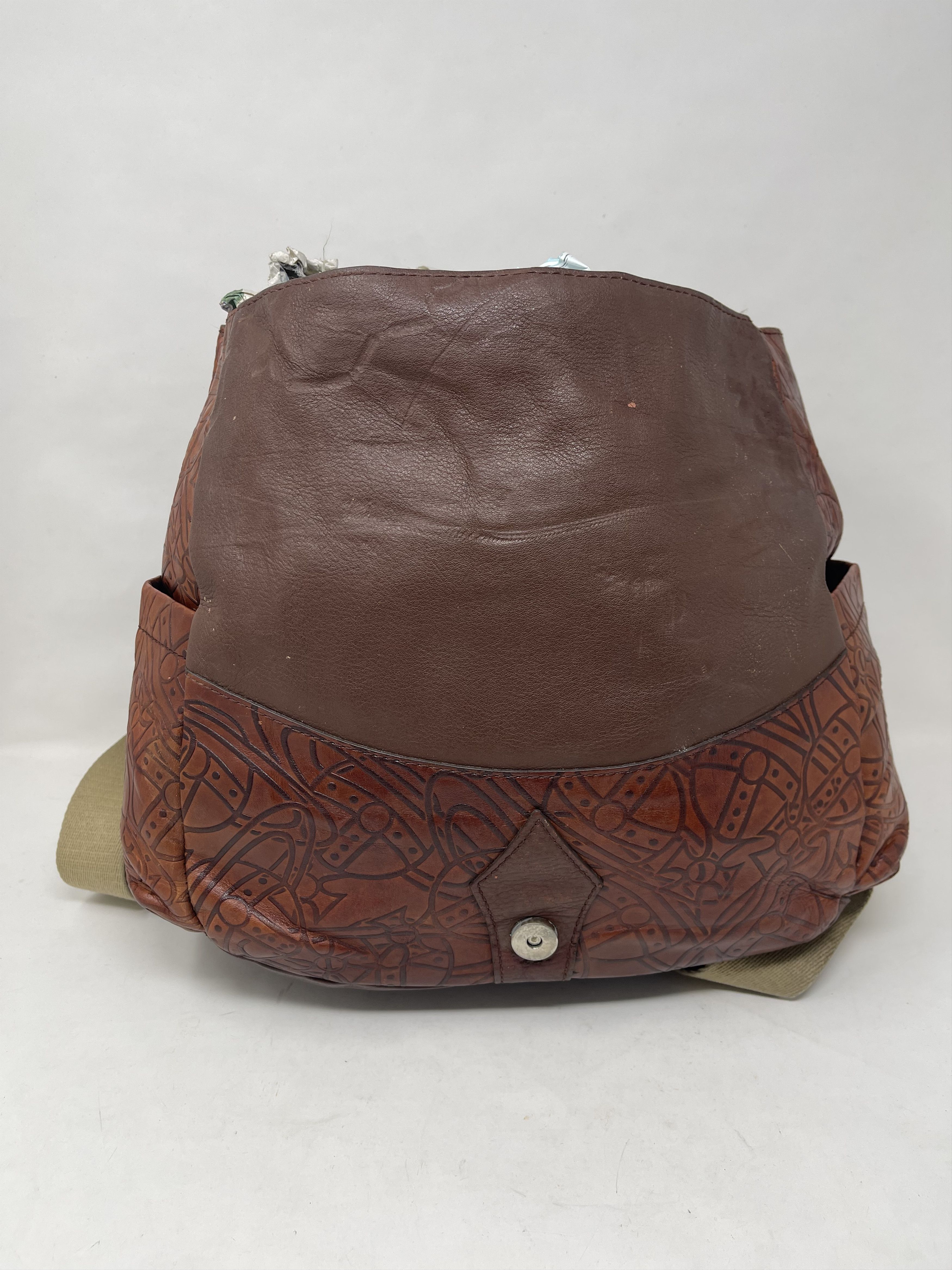 Vivienne Westwood Vintage Vivienne Westwood Orb Leather Backpack Size ONE SIZE - 5 Thumbnail