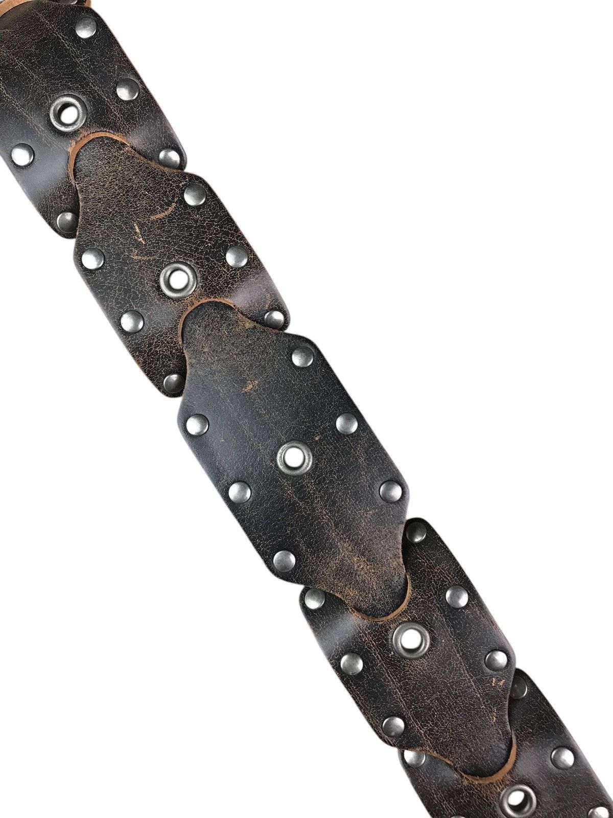 Max Mara × Sportmax STUDDED LEATHER WAIST BELT STEAMPUNK SPORTMAX BY MAX MARA Size ONE SIZE - 14 Thumbnail