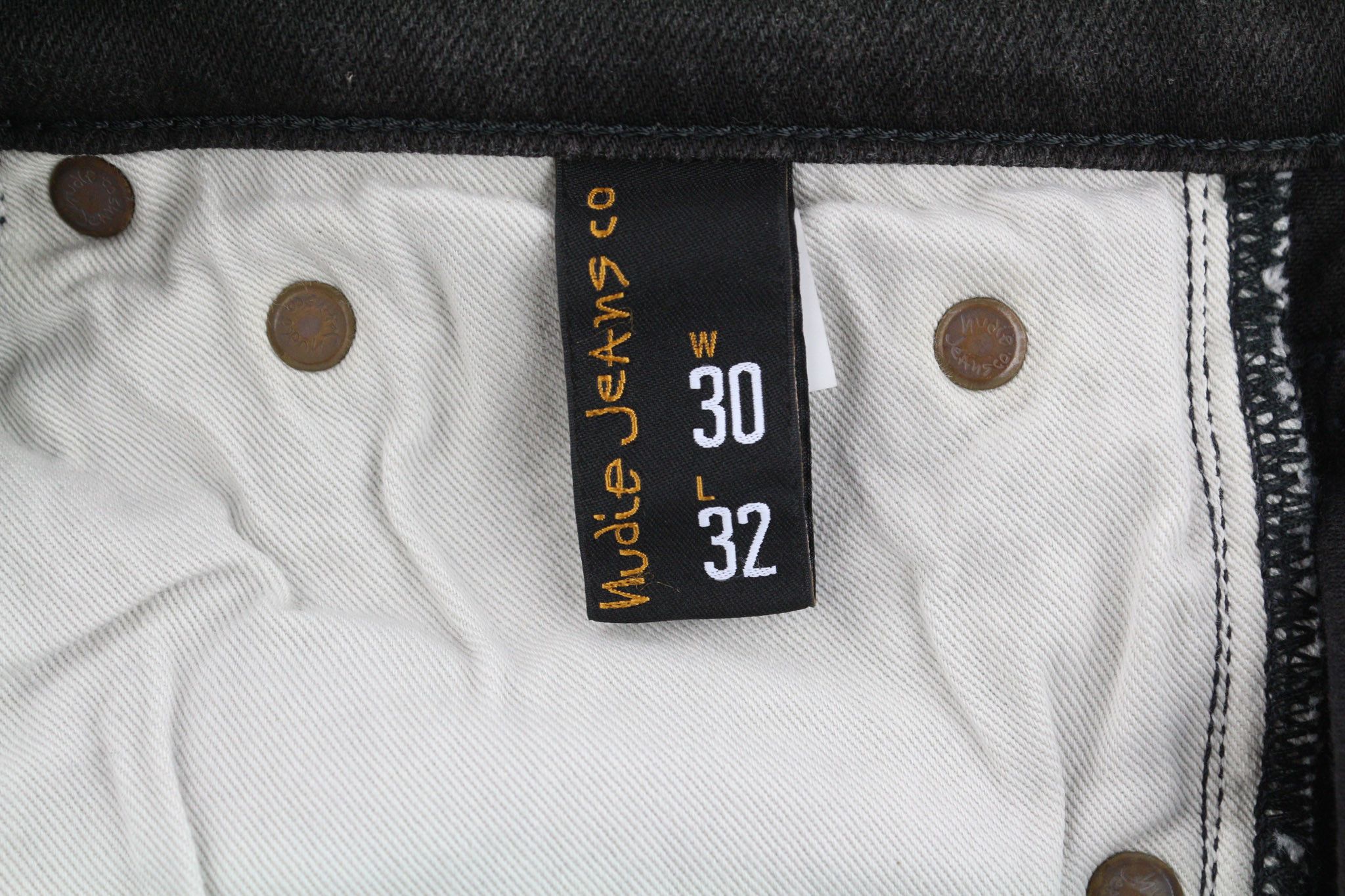 Nudie Jeans PIPE LED W30/L32 Grey Marble Organic Skinny Washed 81908 Size US 30 / EU 46 - 7 Thumbnail