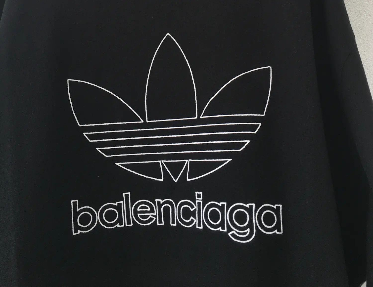Adidas × Balenciaga T-shirt Logo Print Size US M / EU 48-50 / 2 - 4 Thumbnail
