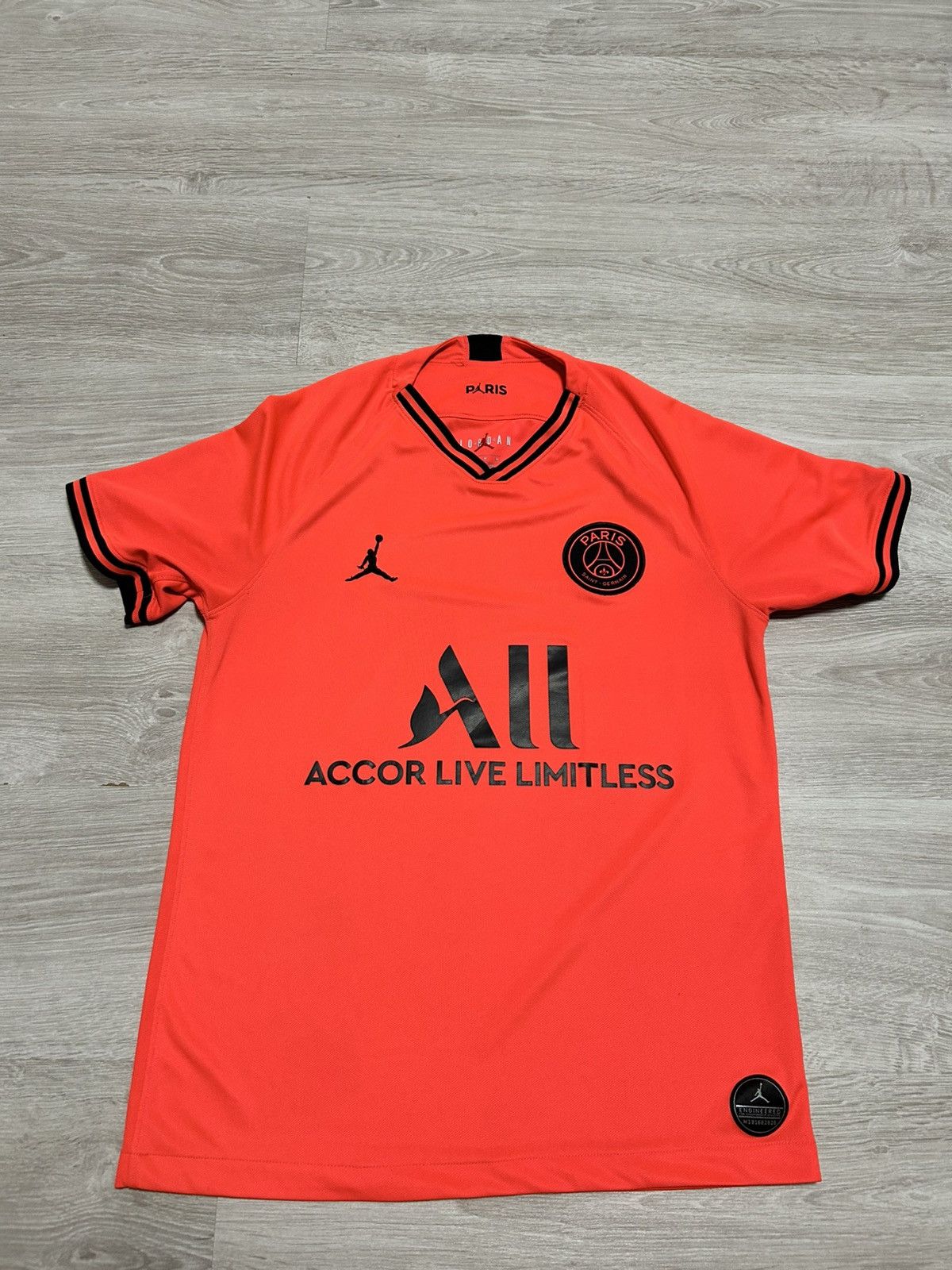 Jordan Brand Nike Jordan Jersey PSG 2020 away home shirt size S Size US S / EU 44-46 / 1 - 1 Thumbnail
