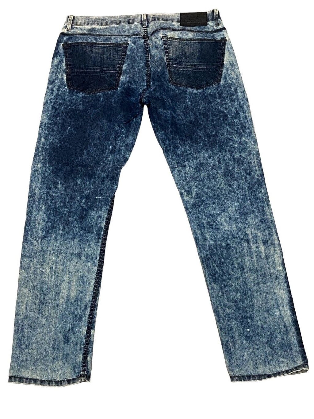 River Island River Island Man Acid Wash Skinny Stretch Slim Jeans 34/32 Size US 34 / EU 50 - 4 Thumbnail