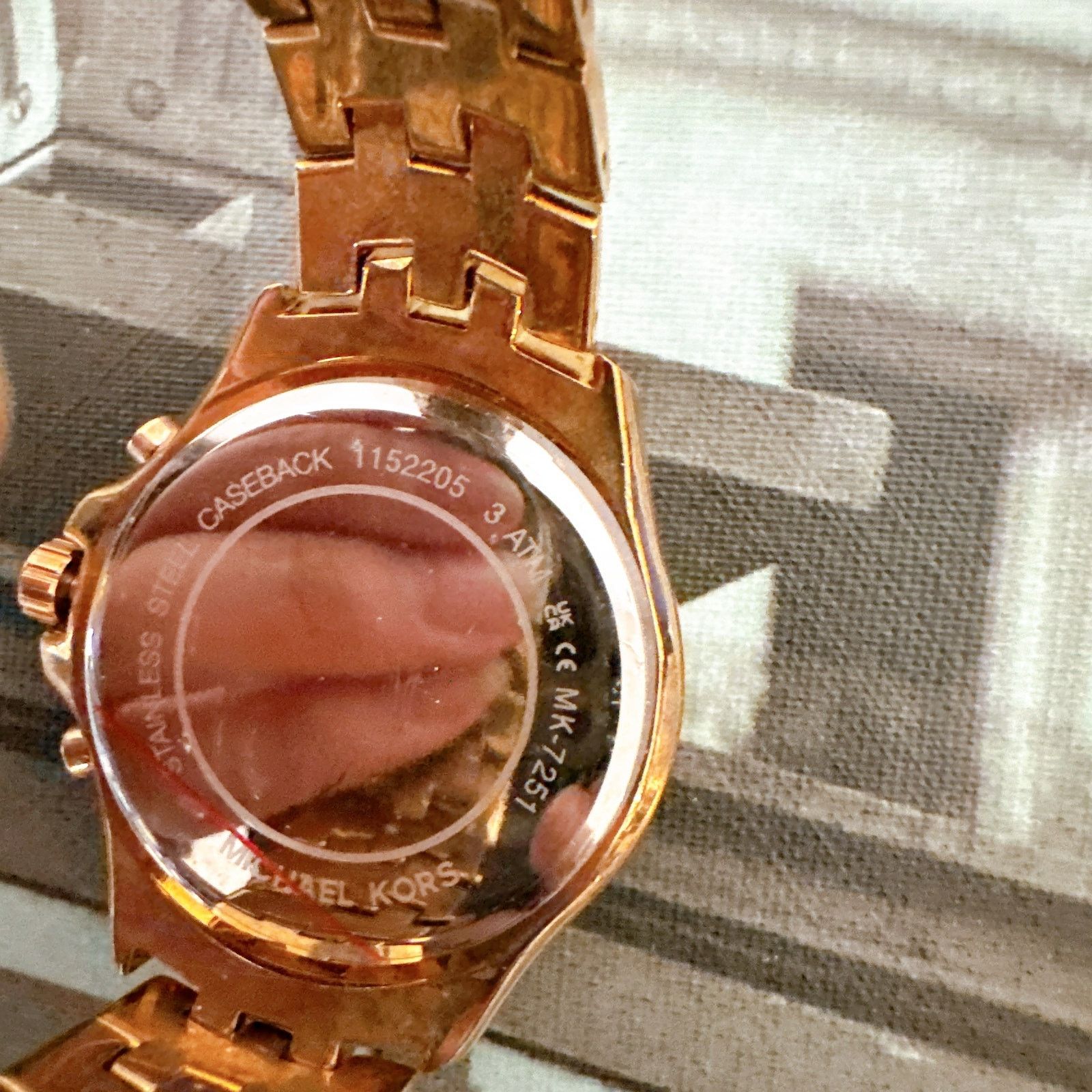 Michael Kors Michael Kors MK7251 Oversized Pilot Pavé Rose Gold-Tone Size ONE SIZE - 5 Thumbnail