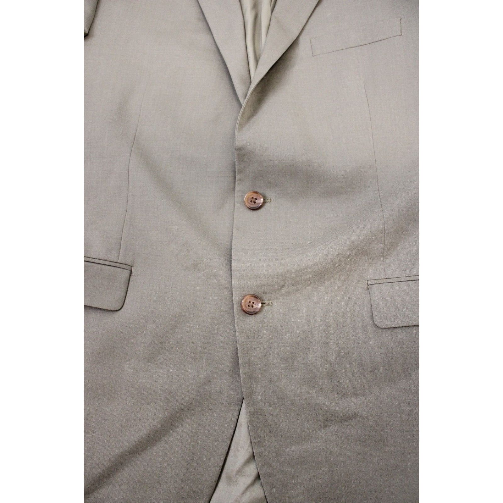 Lauren Ralph Lauren Lauren Ralph Lauren Blazer Mens 42L Beige 100% Wool Size 42L - 10 Thumbnail